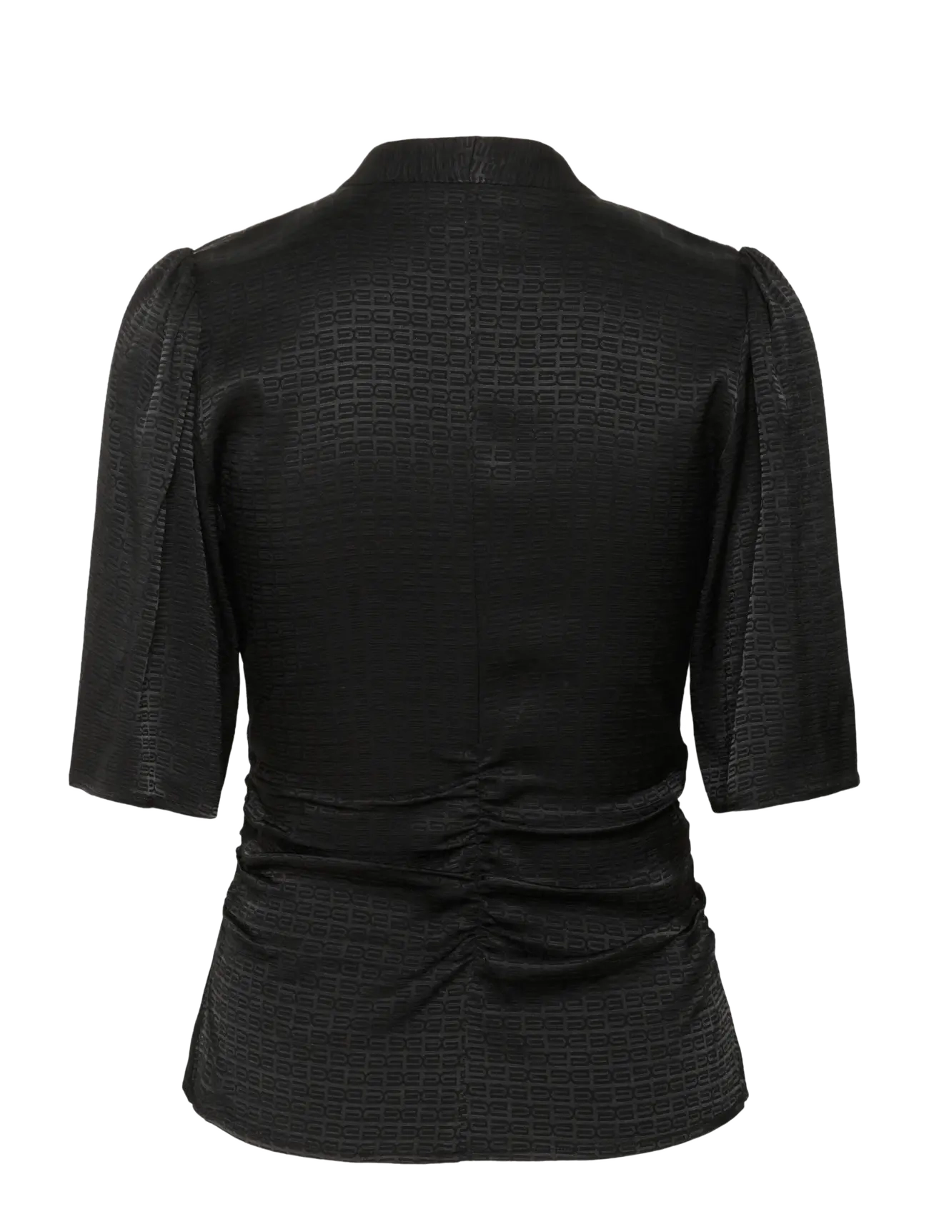 Gestuz - GZbianca blouse - kortærmede bluser - black - 2