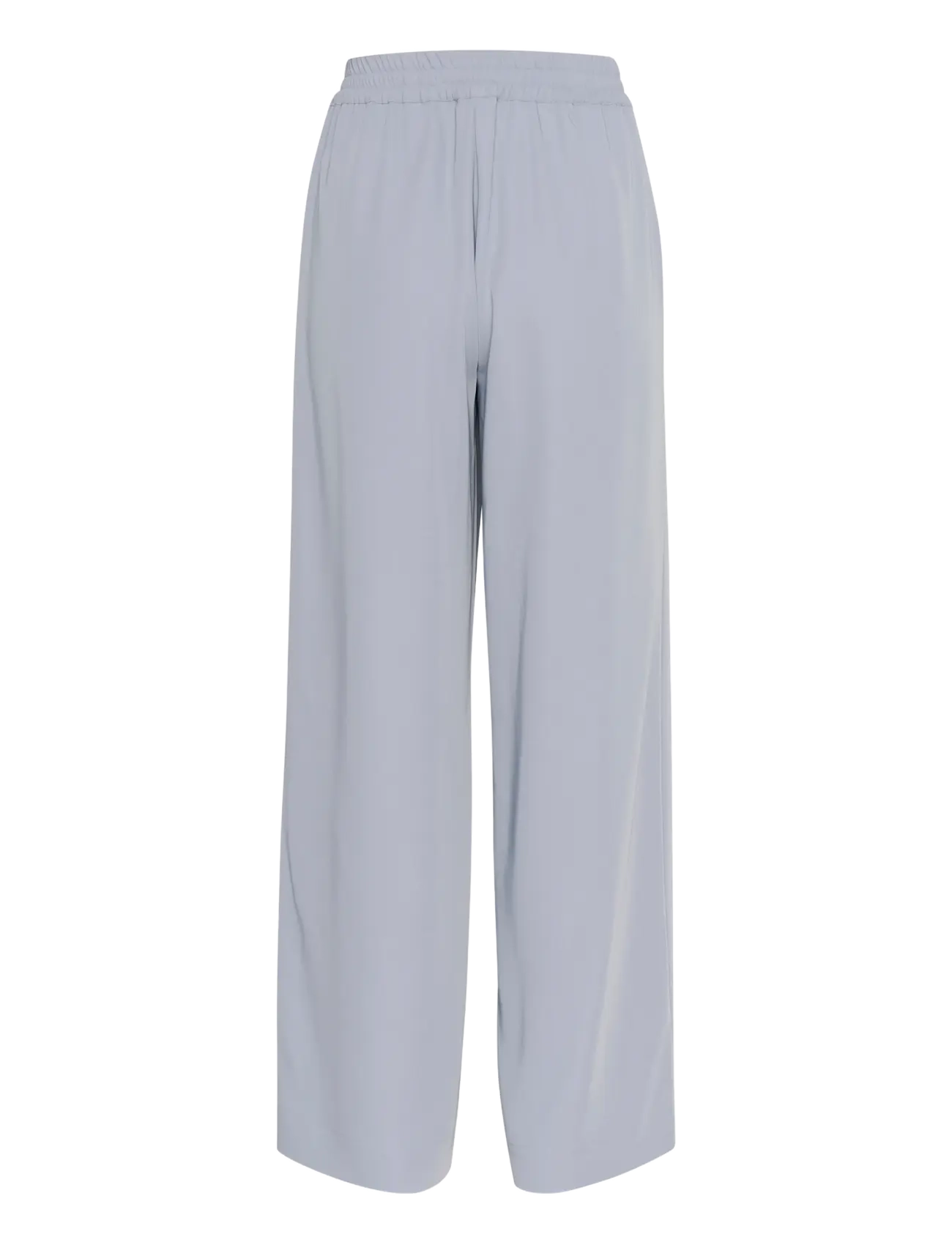 Gestuz - GZmareen MW pants - hosen mit weitem bein - grey blue - 2