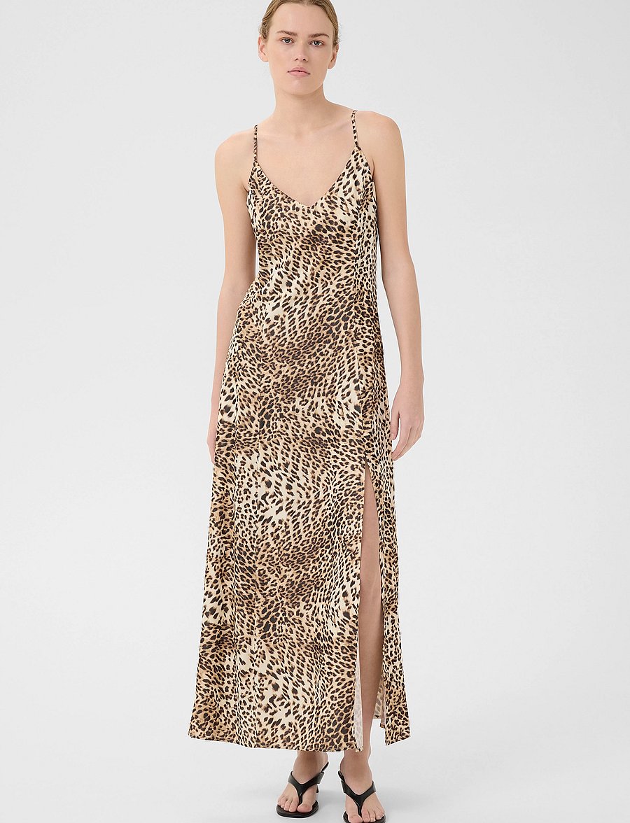 Gestuz - GZleelo P dress - slip dresses - light leopard - 0