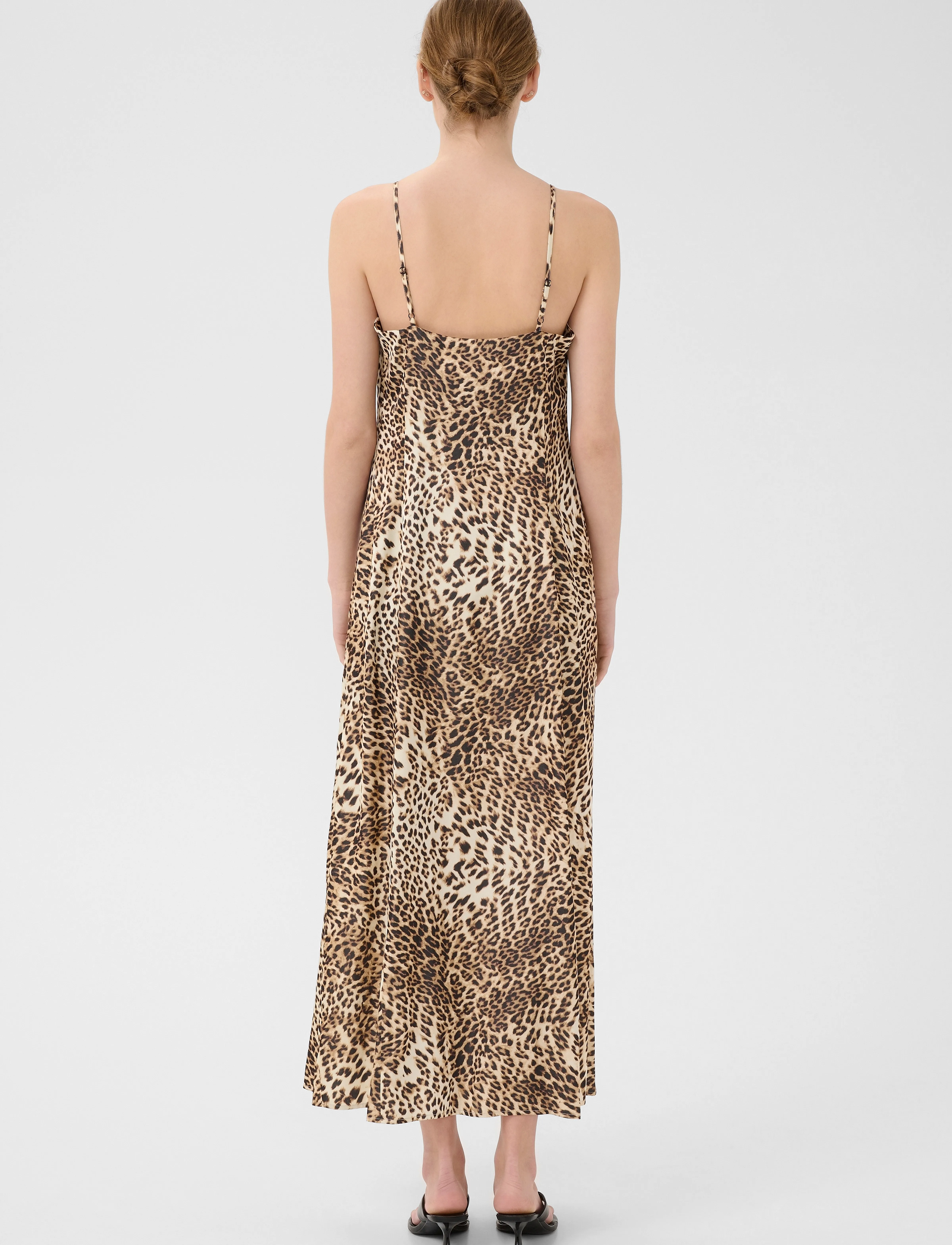 Gestuz - GZleelo P dress - slip dresses - light leopard - 4