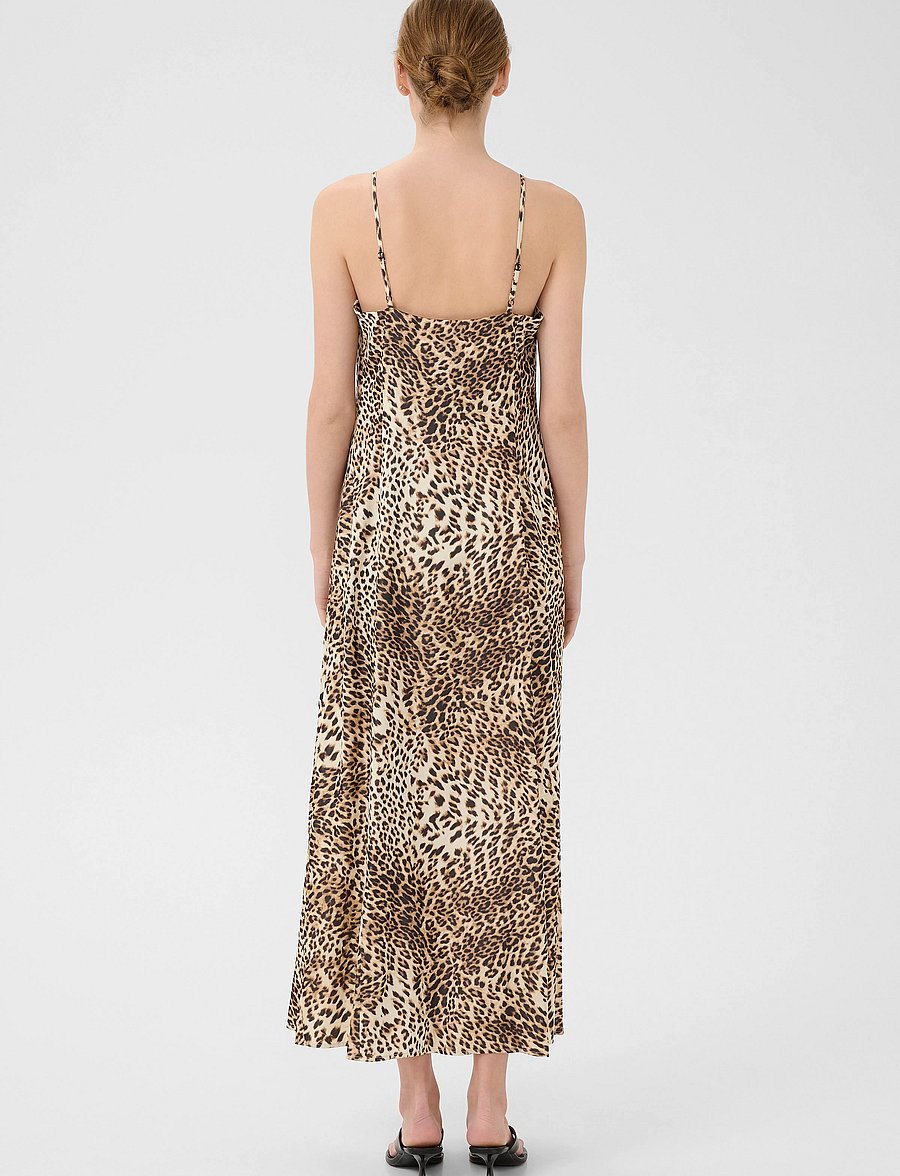 Gestuz - GZleelo P dress - slip dresses - light leopard - 4