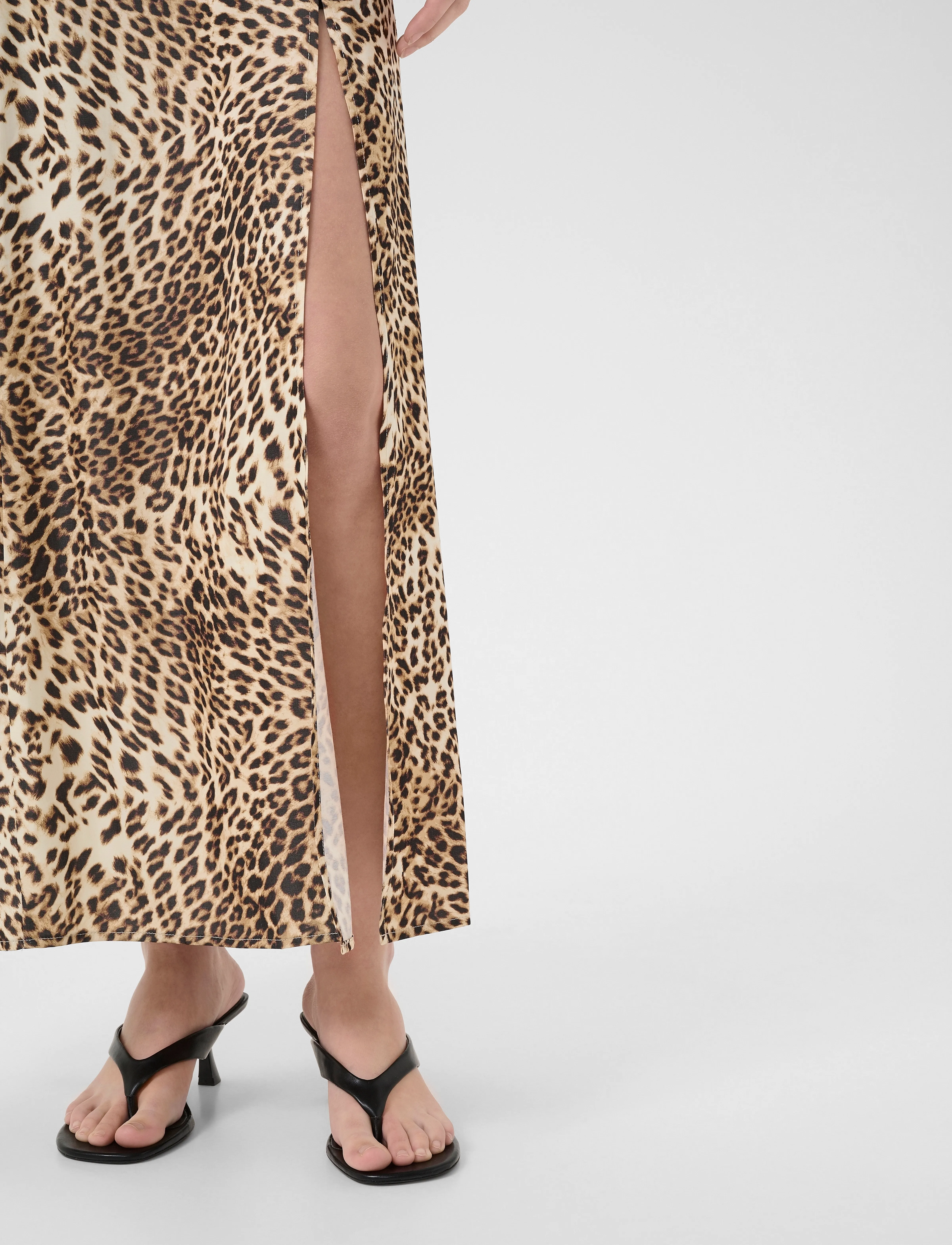 Gestuz - GZleelo P dress - slip dresses - light leopard - 5