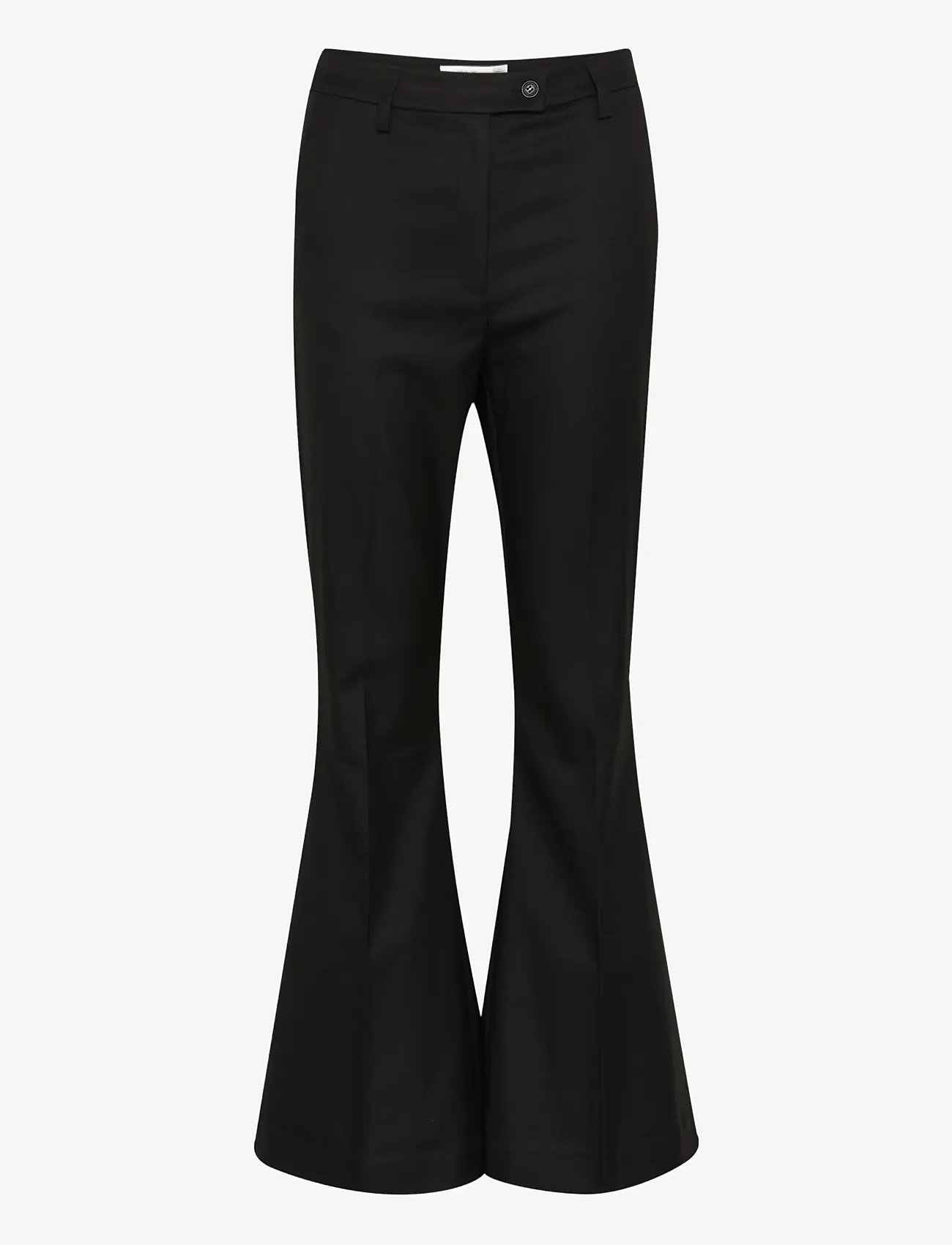 Gestuz - GZpauline HW flared pants - black - 1