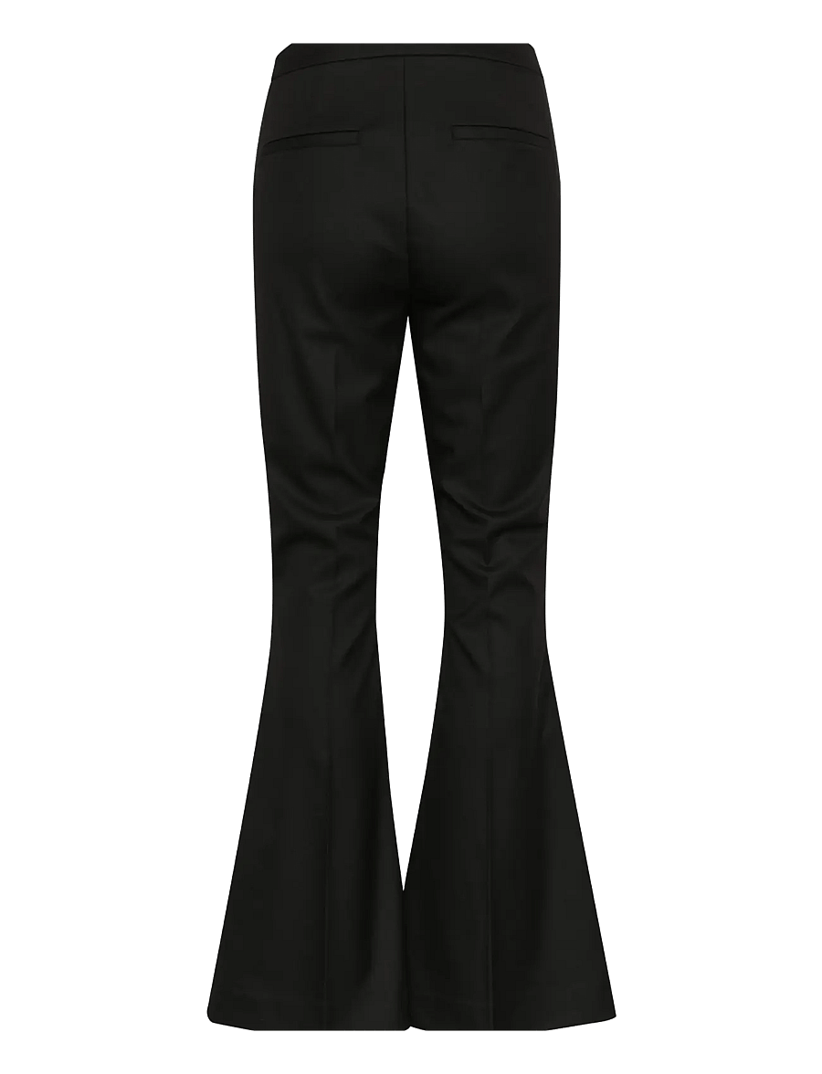 Gestuz - GZpauline HW flared pants - black - 2