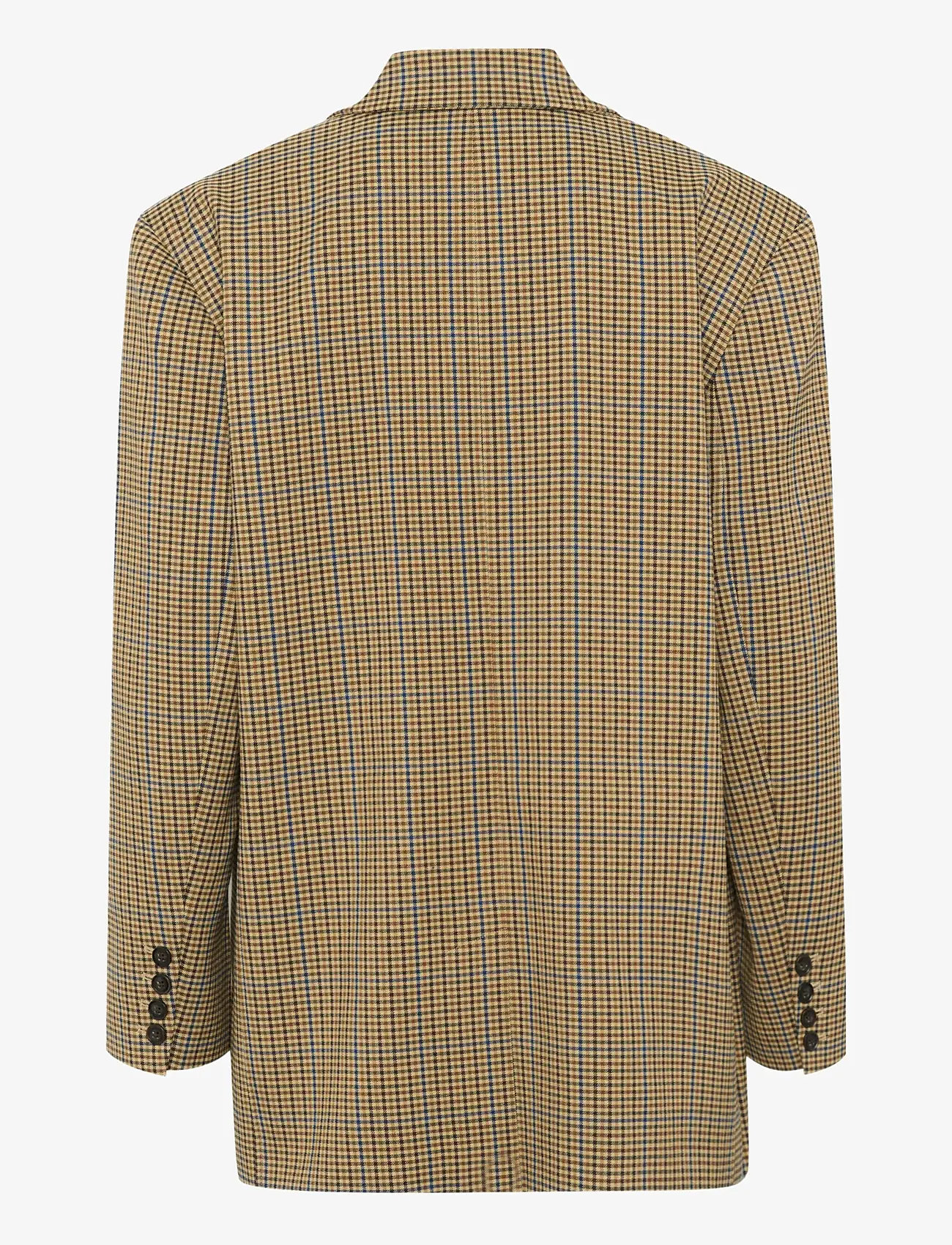 Gestuz - GZcorina OZ blazer - enkeltradede blazere - multi color check - 2