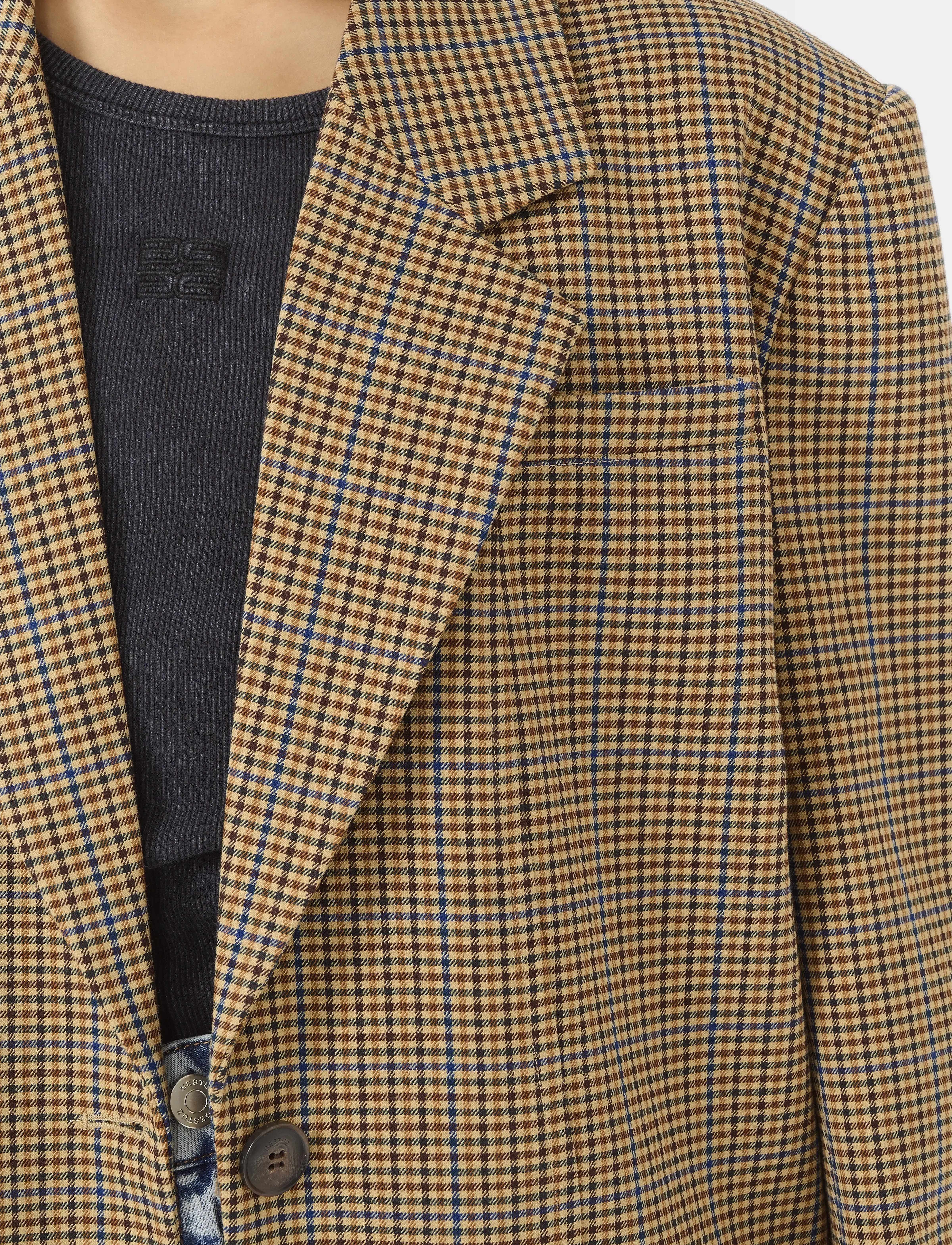 Gestuz - GZcorina OZ blazer - multi color check - 5