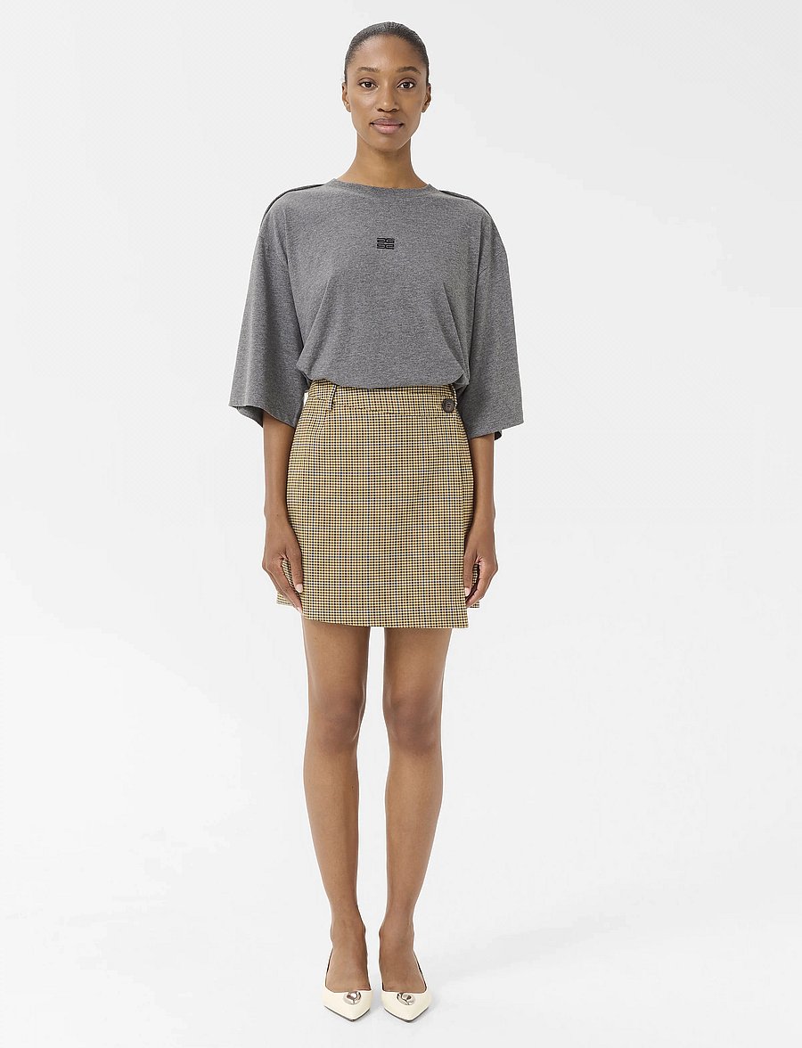 Gestuz - GZcorina MW skirt - korte nederdele - multi color check - 3