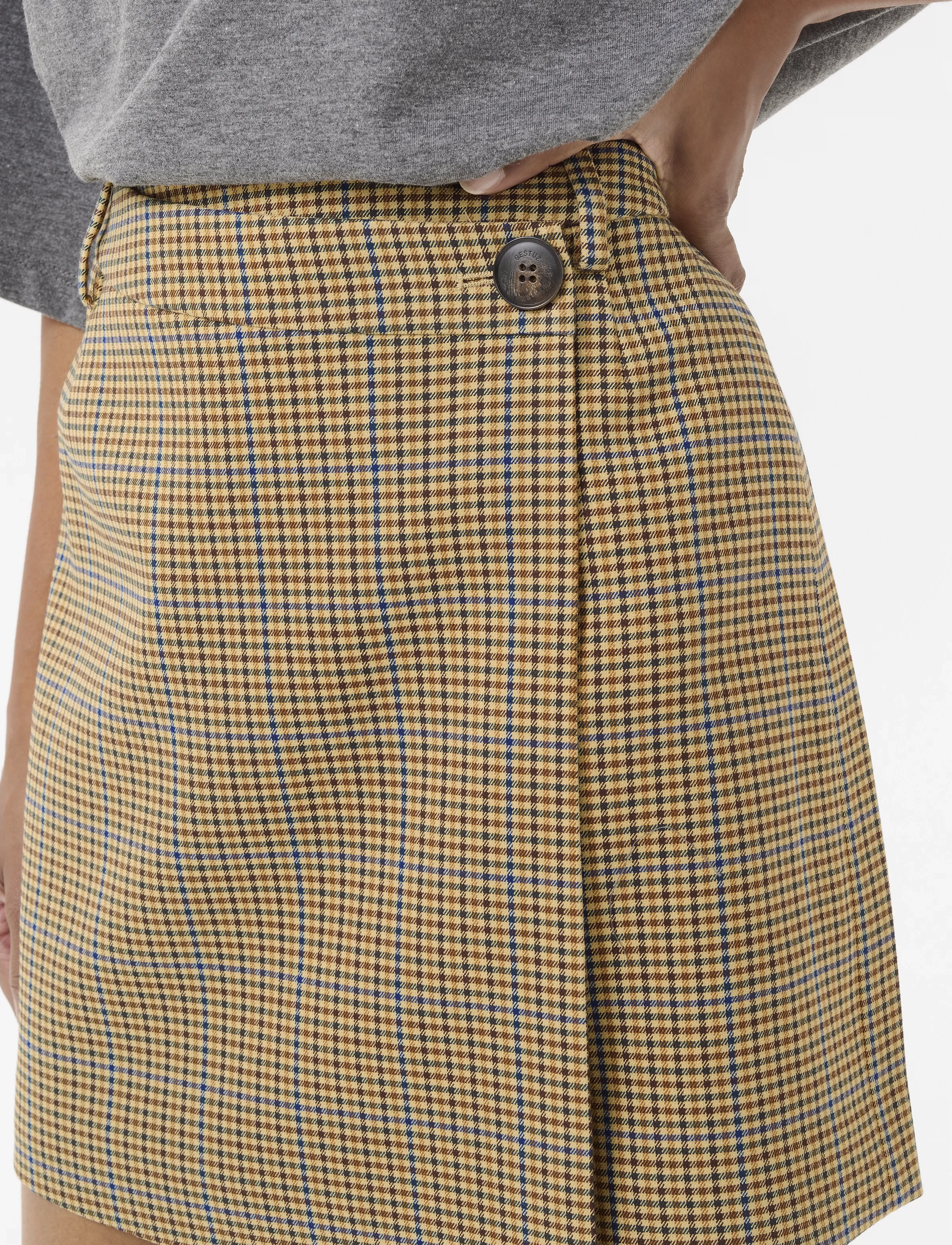 Gestuz - GZcorina MW skirt - korte nederdele - multi color check - 5