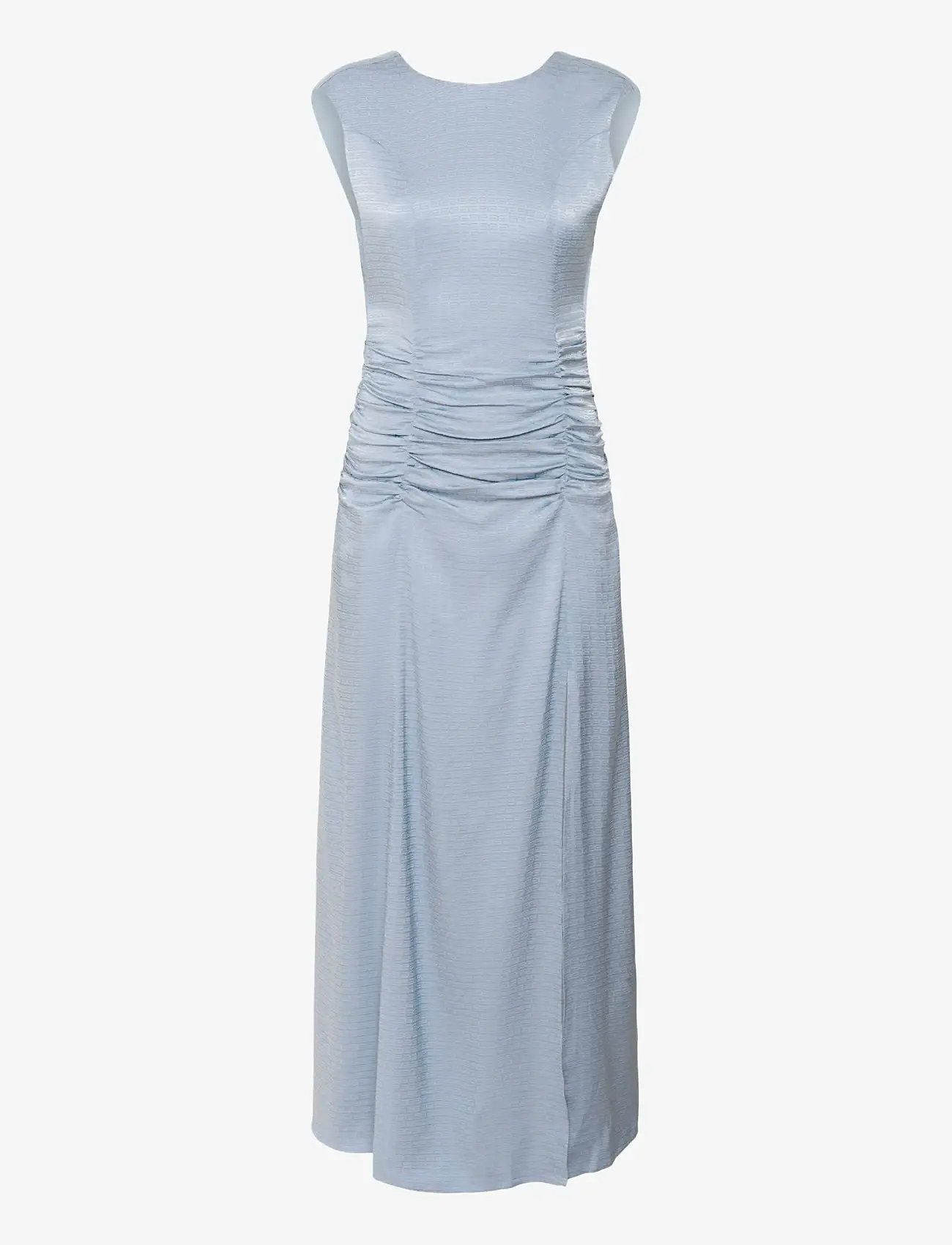Gestuz - GZbianca maxi dress - aftonklänningar - grey blue - 1
