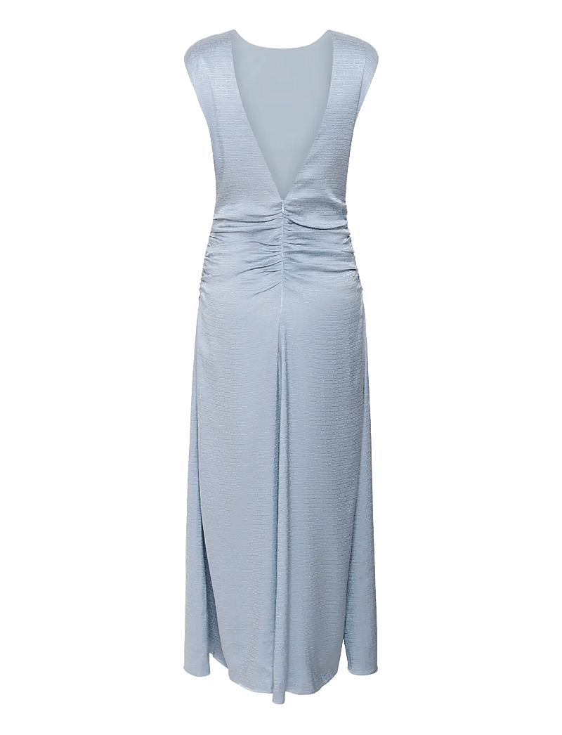 Gestuz - GZbianca maxi dress - aftonklänningar - grey blue - 2
