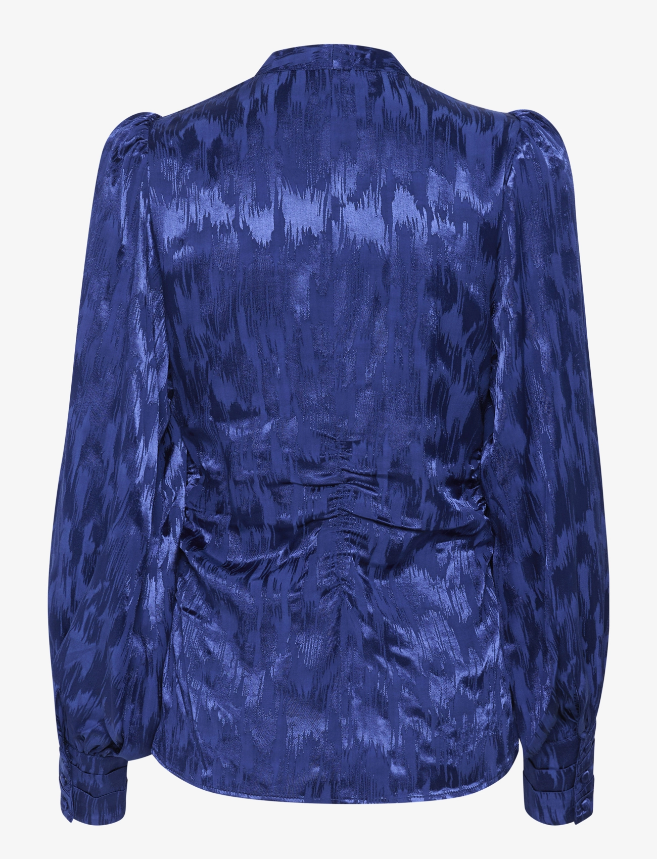 Gestuz - GZdalila LS blouse - long-sleeved blouses - bellwether blue - 2