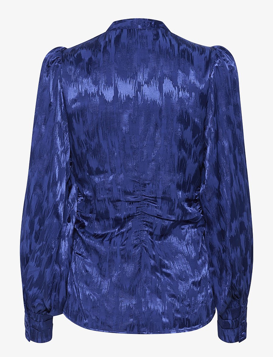 Gestuz - GZdalila LS blouse - langärmelige blusen - bellwether blue - 2