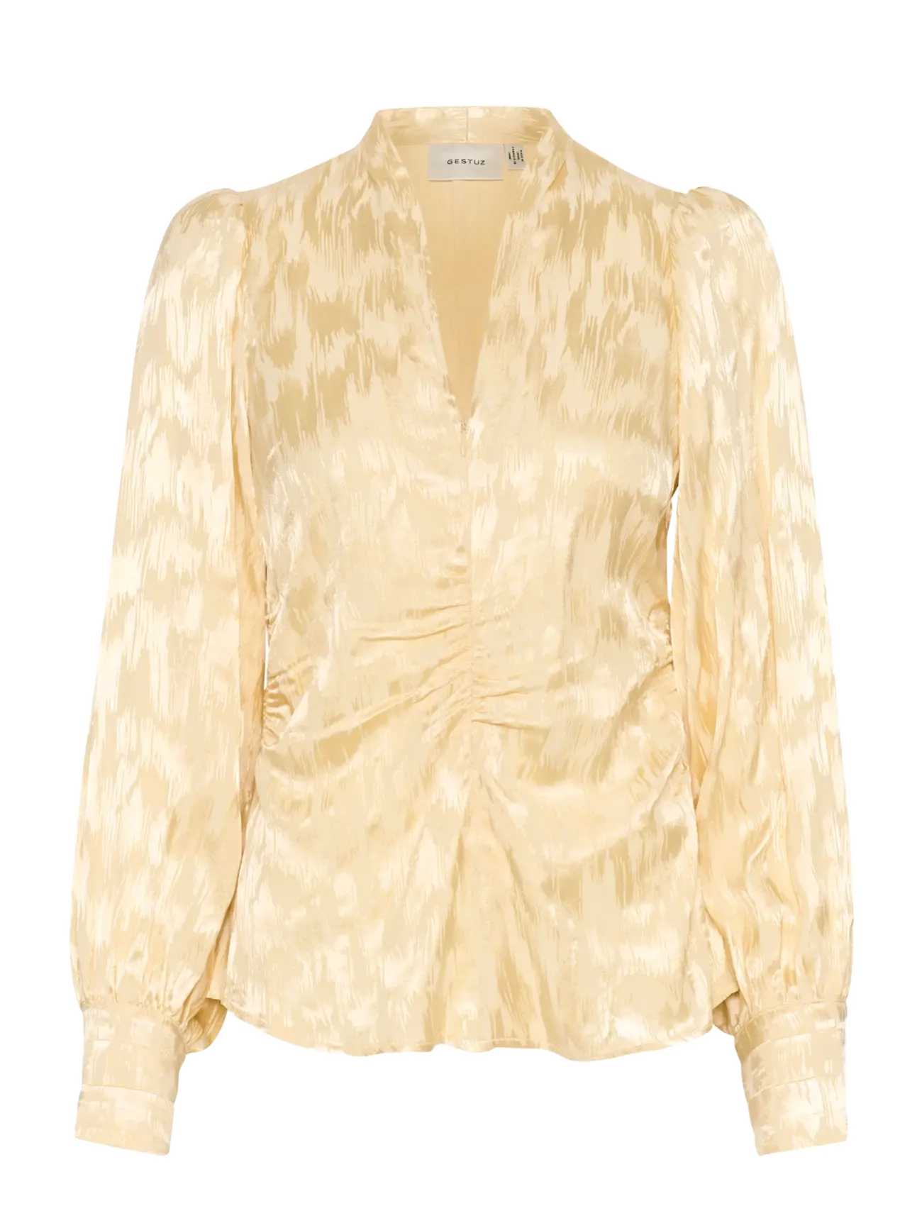 GESTUZ Gzdalila Ls Bluse Gelb - 34 - Damen