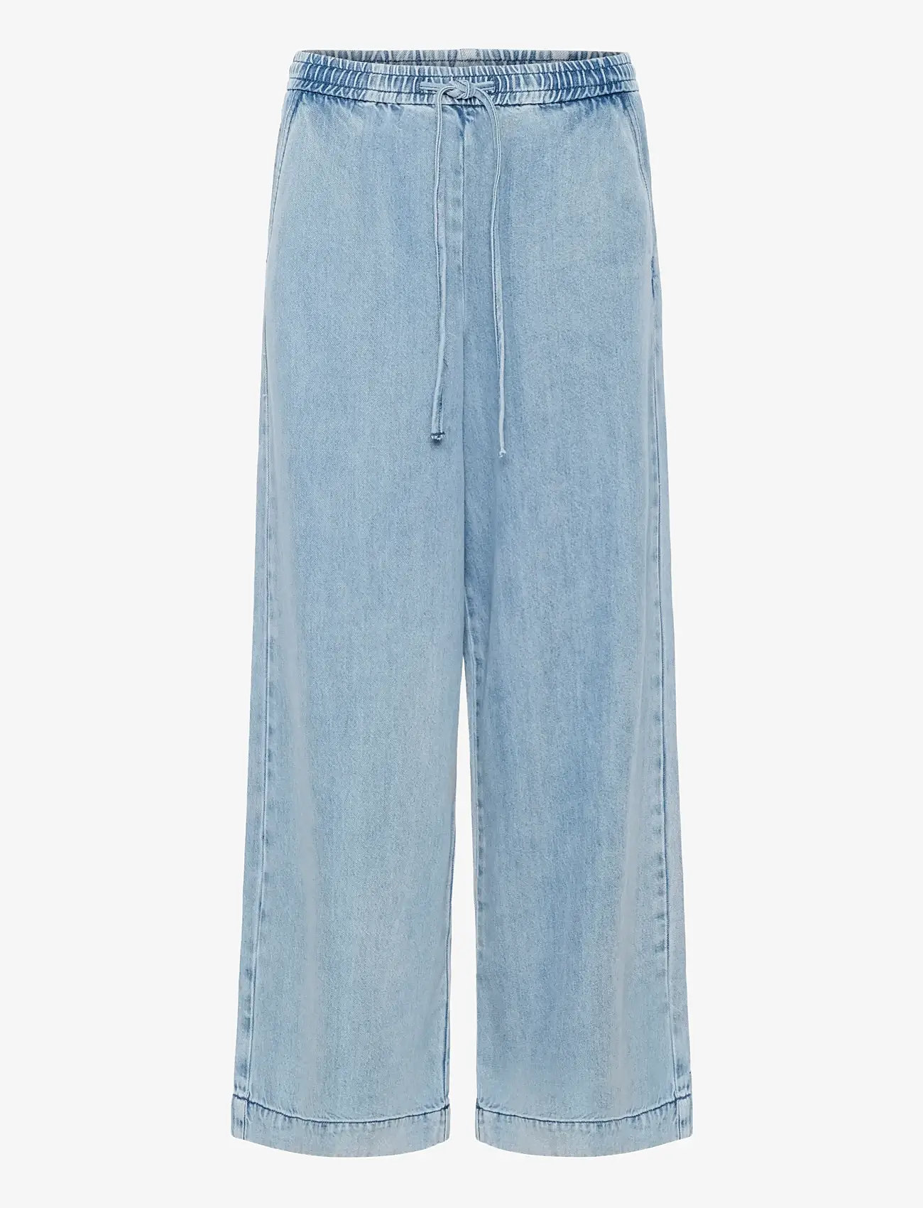 Gestuz - GZfelina MW pants - vida jeans - light blue washed - 1