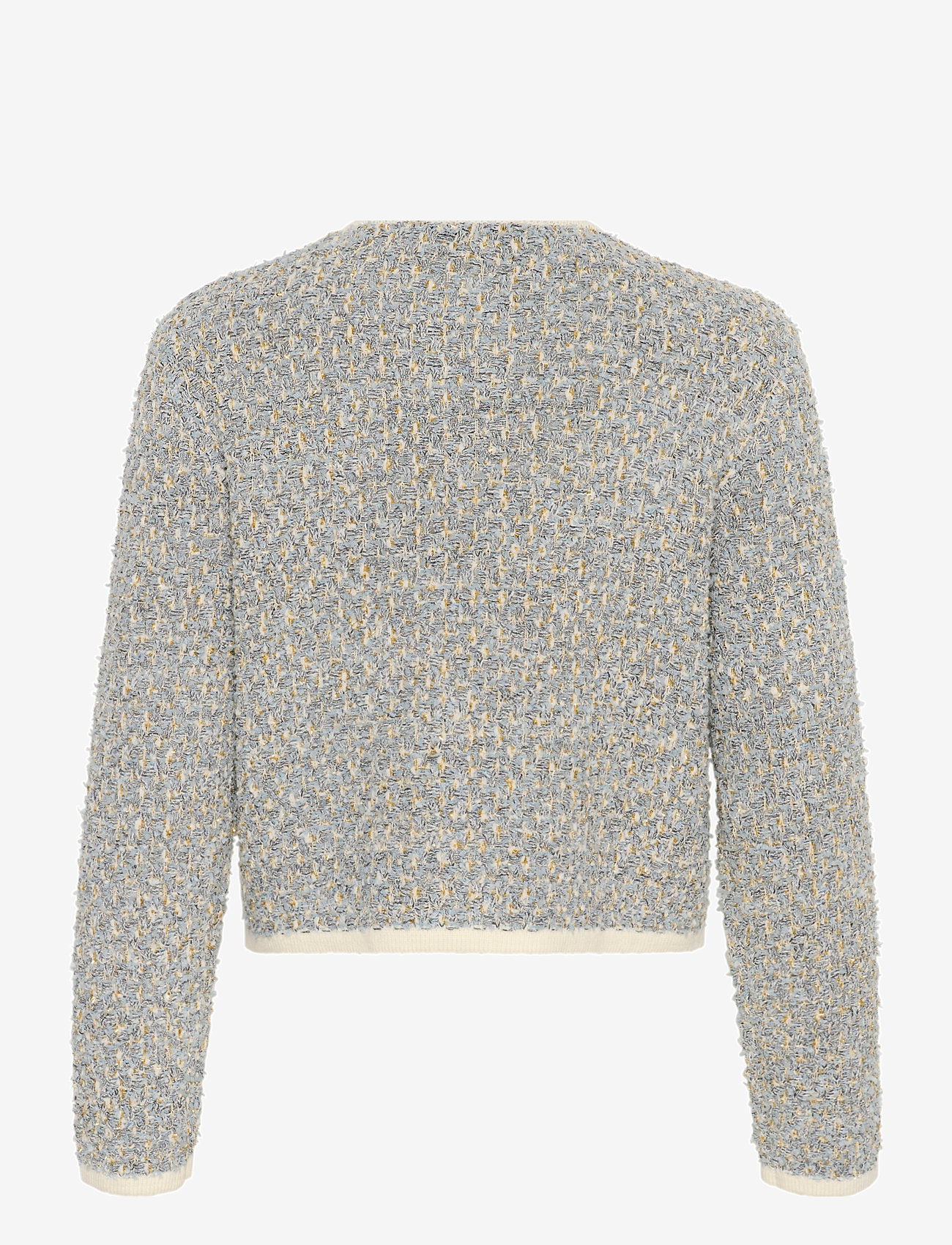 Gestuz - GZnalin cardigan - blue/white structure - 2