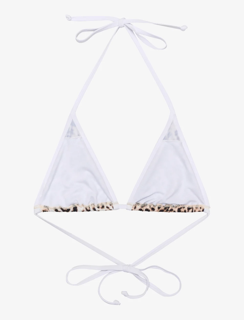 Gestuz - GZlelou bikini top - triangle bikinis - light leopard - 2