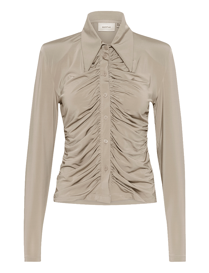 Gestuz - GZlaily shirt - langärmlige hemden - rock ridge - 1