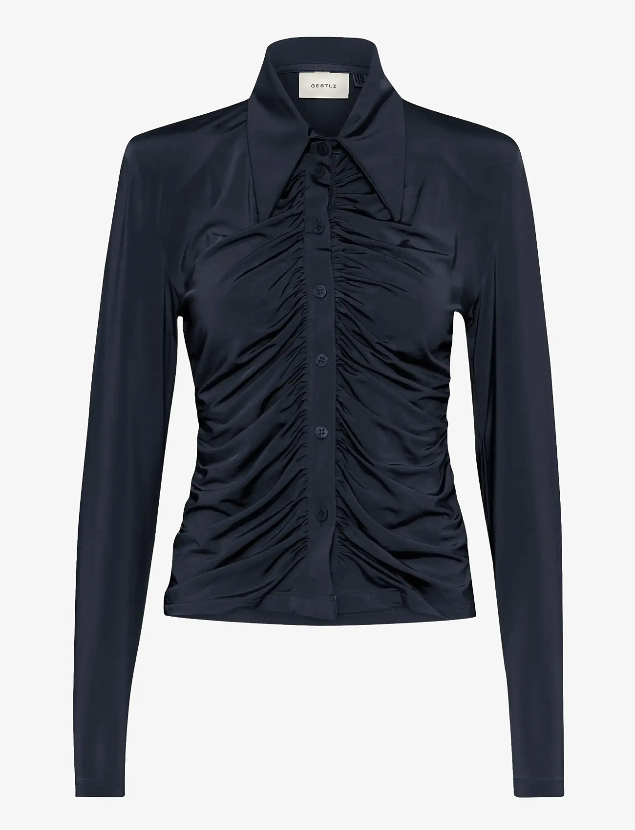 Gestuz - GZlaily shirt - långärmade skjortor - sky captain - 1