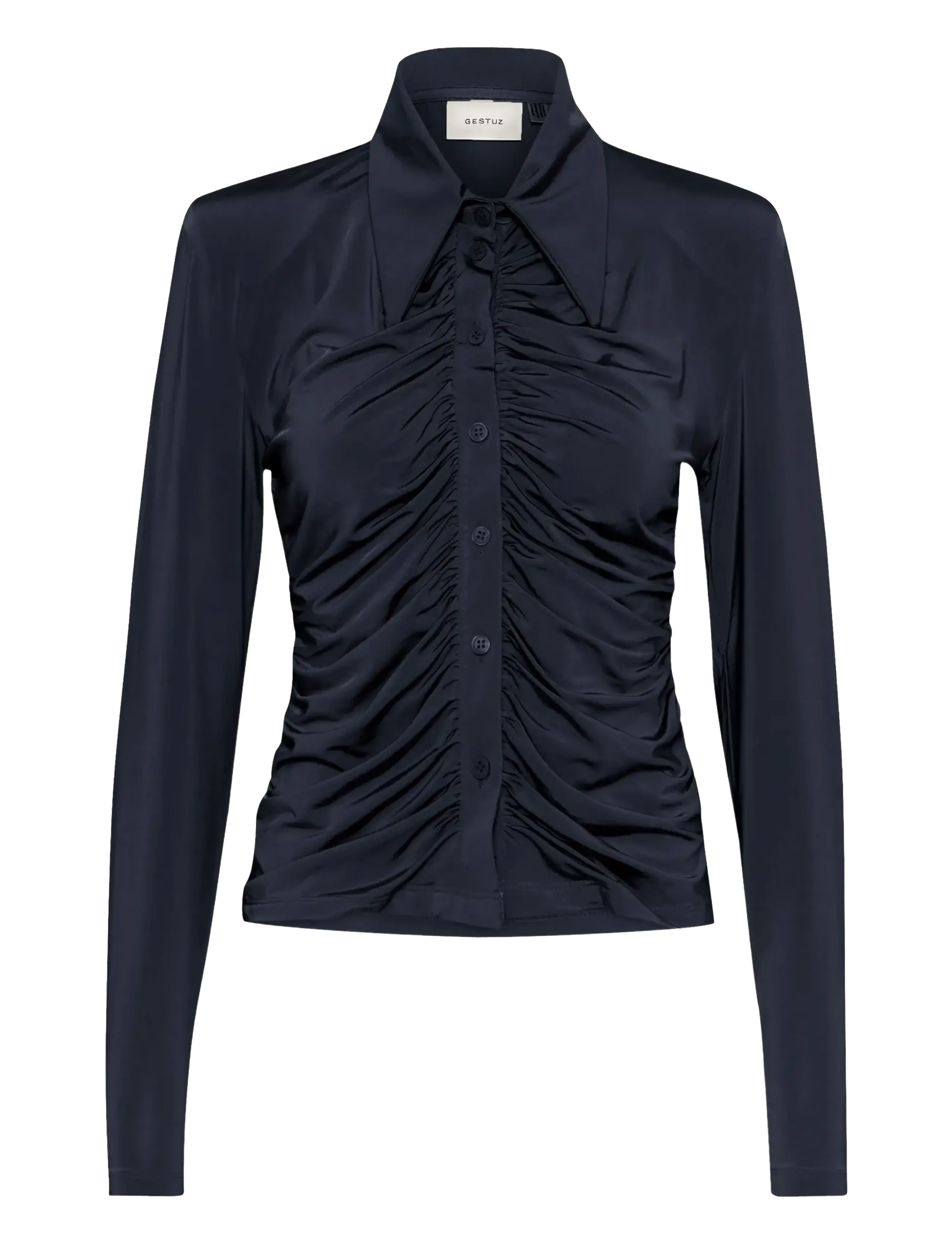 Gestuz GZlaily shirt - Pikkade varrukatega alussärgid - SKY CAPTAIN / navy