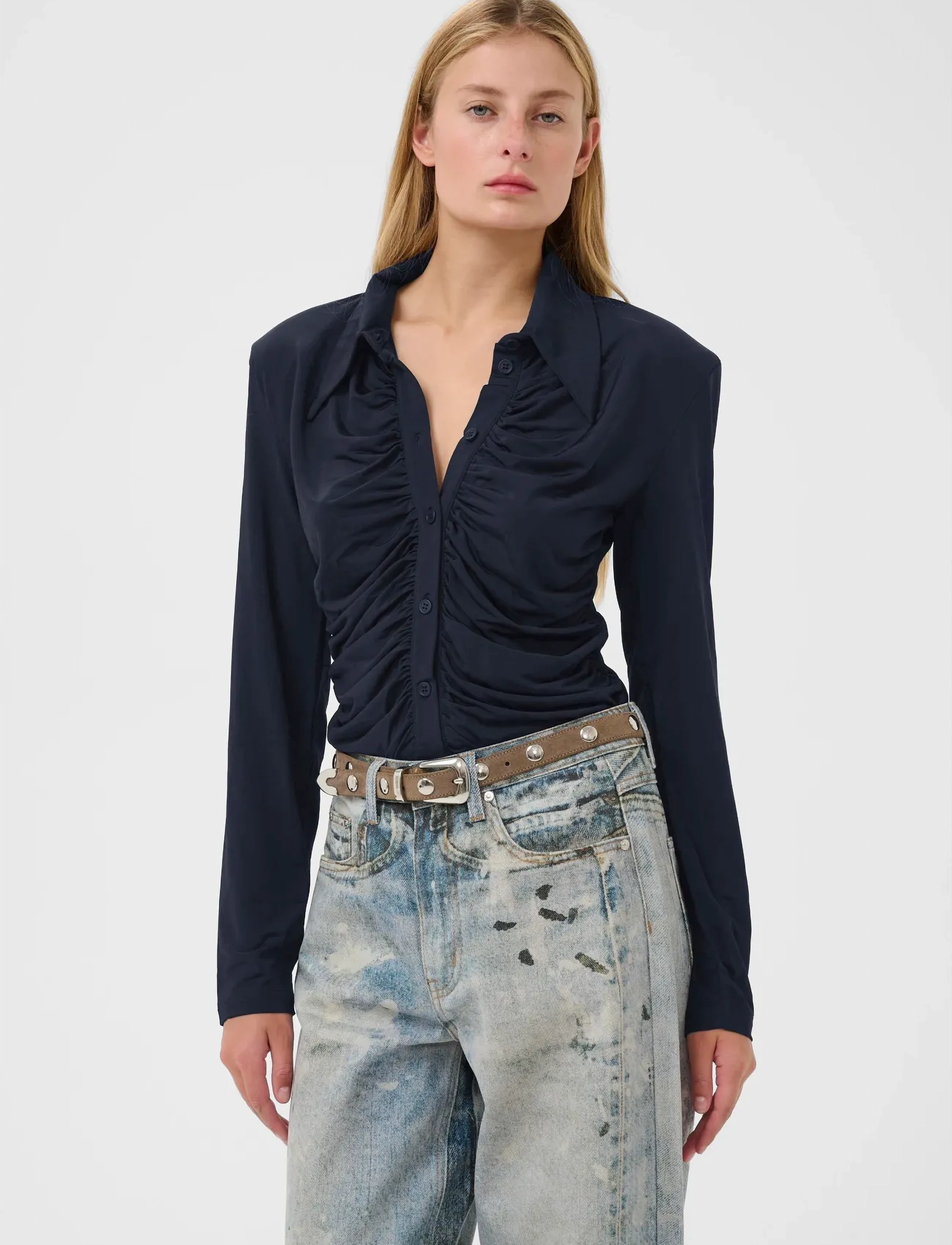 Gestuz GZlaily shirt - Hemden - SKY CAPTAIN / navy