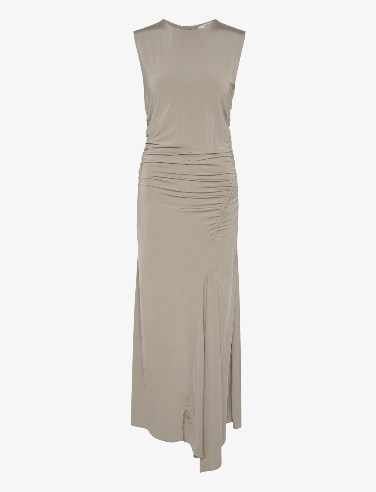 GESTUZ Gzlaily Long Kleid Beige - M - Damen