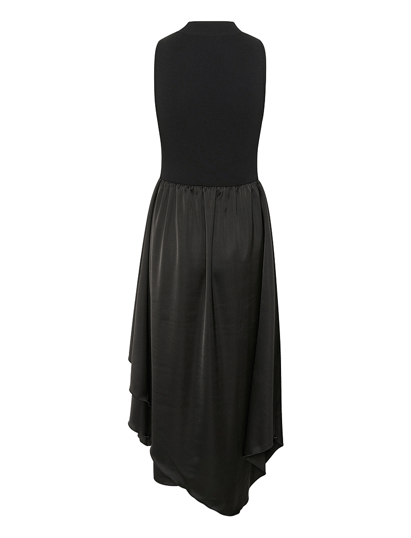 Gestuz - GZsama sl dress - midiklänningar - black - 2