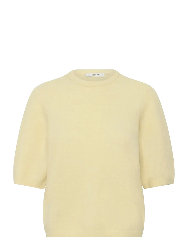 Gestuz - GZalpha ss tee - stickade tröjor - frozen dew mÉlange - 1