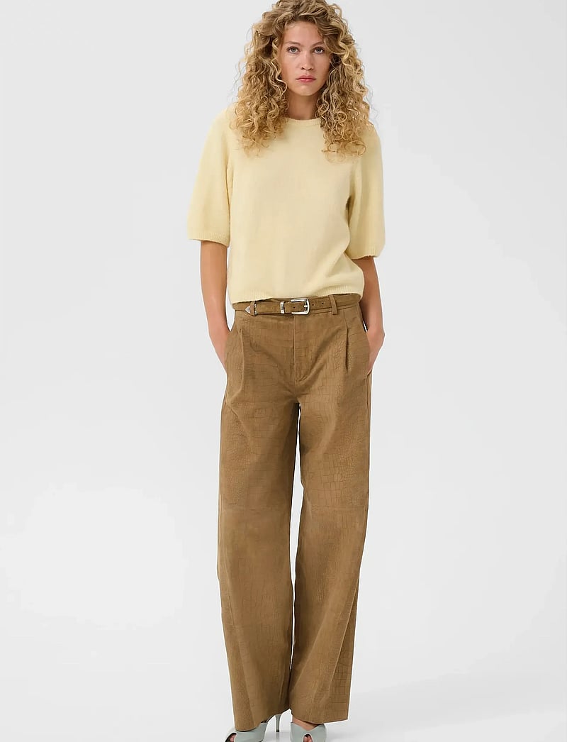 Gestuz - GZalpha ss tee - stickade tröjor - frozen dew mÉlange - 3