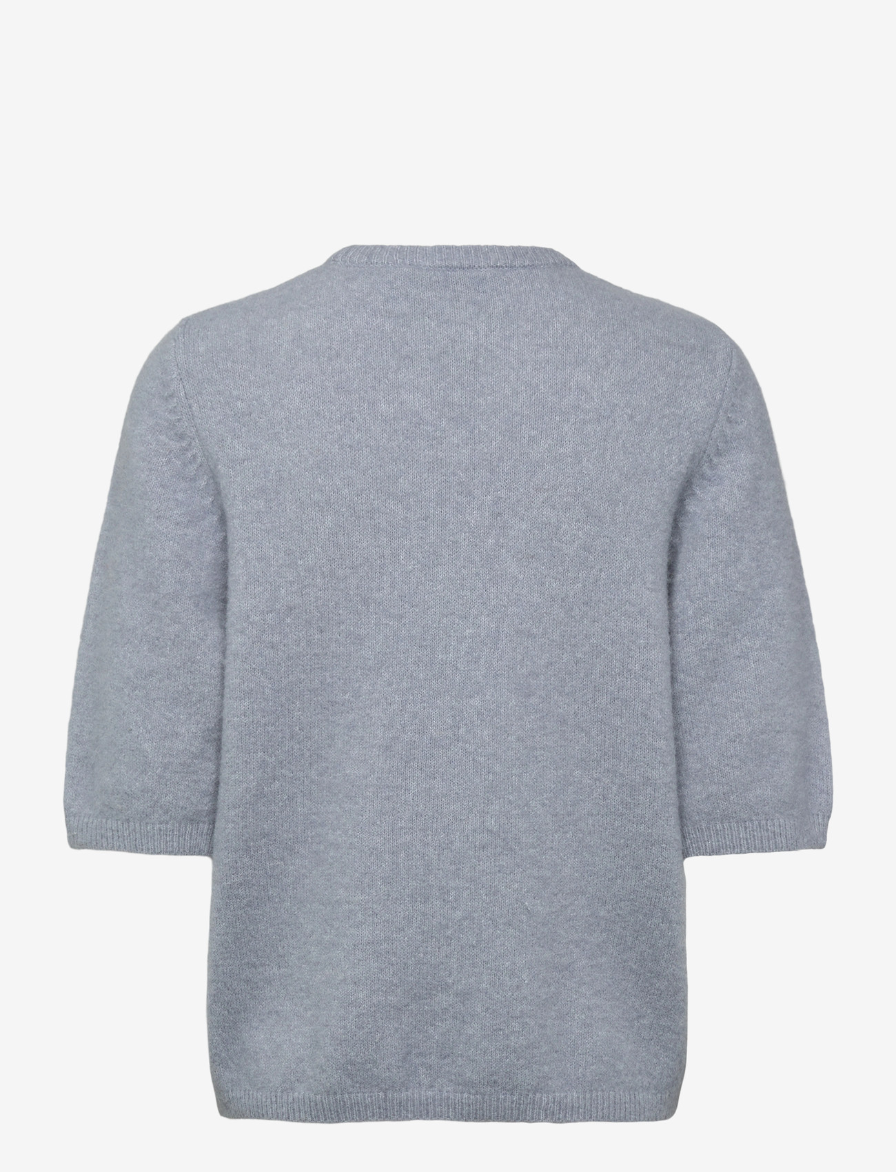 Gestuz - GZalpha ss tee - herbstliche kleidung - grey blue melange - 1