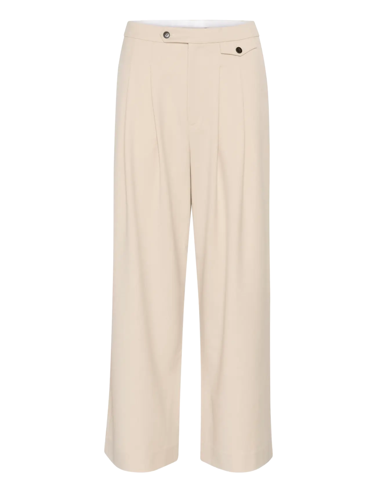 GESTUZ Gzedina Hw Hosen Cream - 42 - Damen