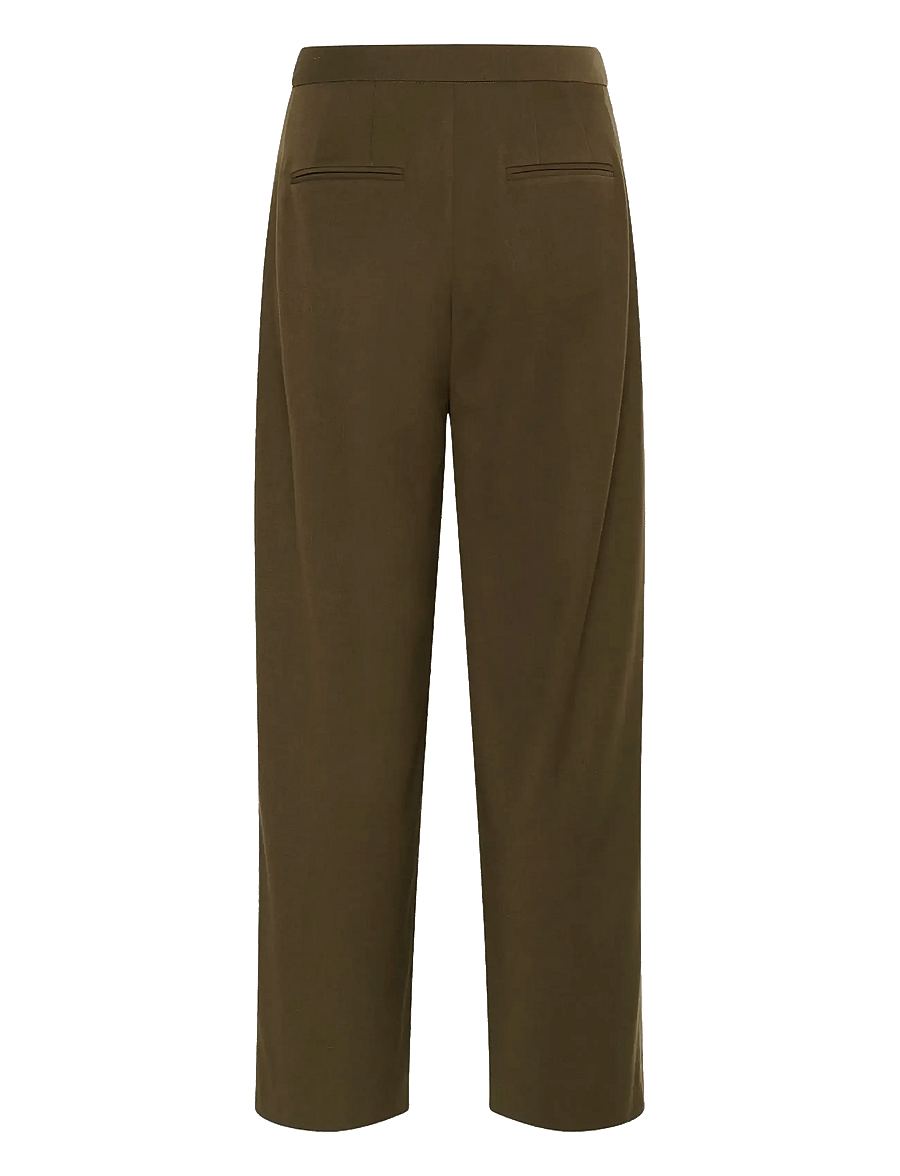 Gestuz - GZedina HW pants - tailored trousers - dark beech - 2