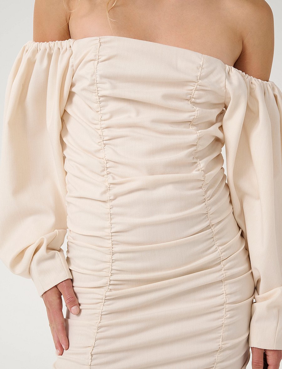 Gestuz - GZdecia dress - partykleider - offwhite melange - 5