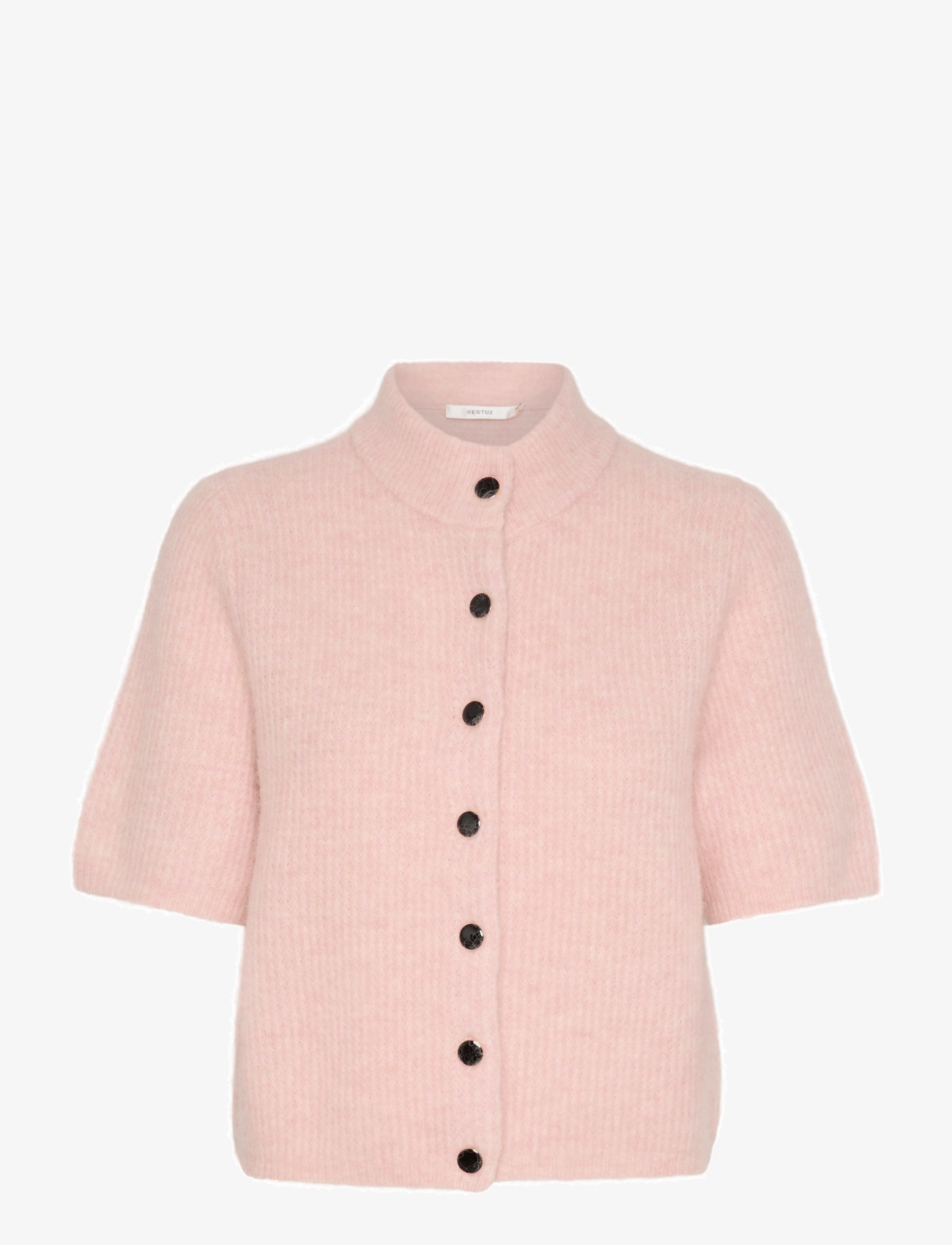 AlphaGZ ss short cardigan - ROSE GREY MELANGE