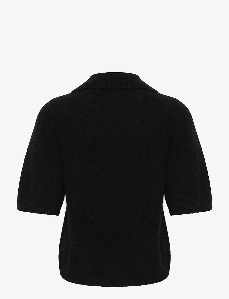 Gestuz - GZalpha ss polo pullover - pikéer - black - 2