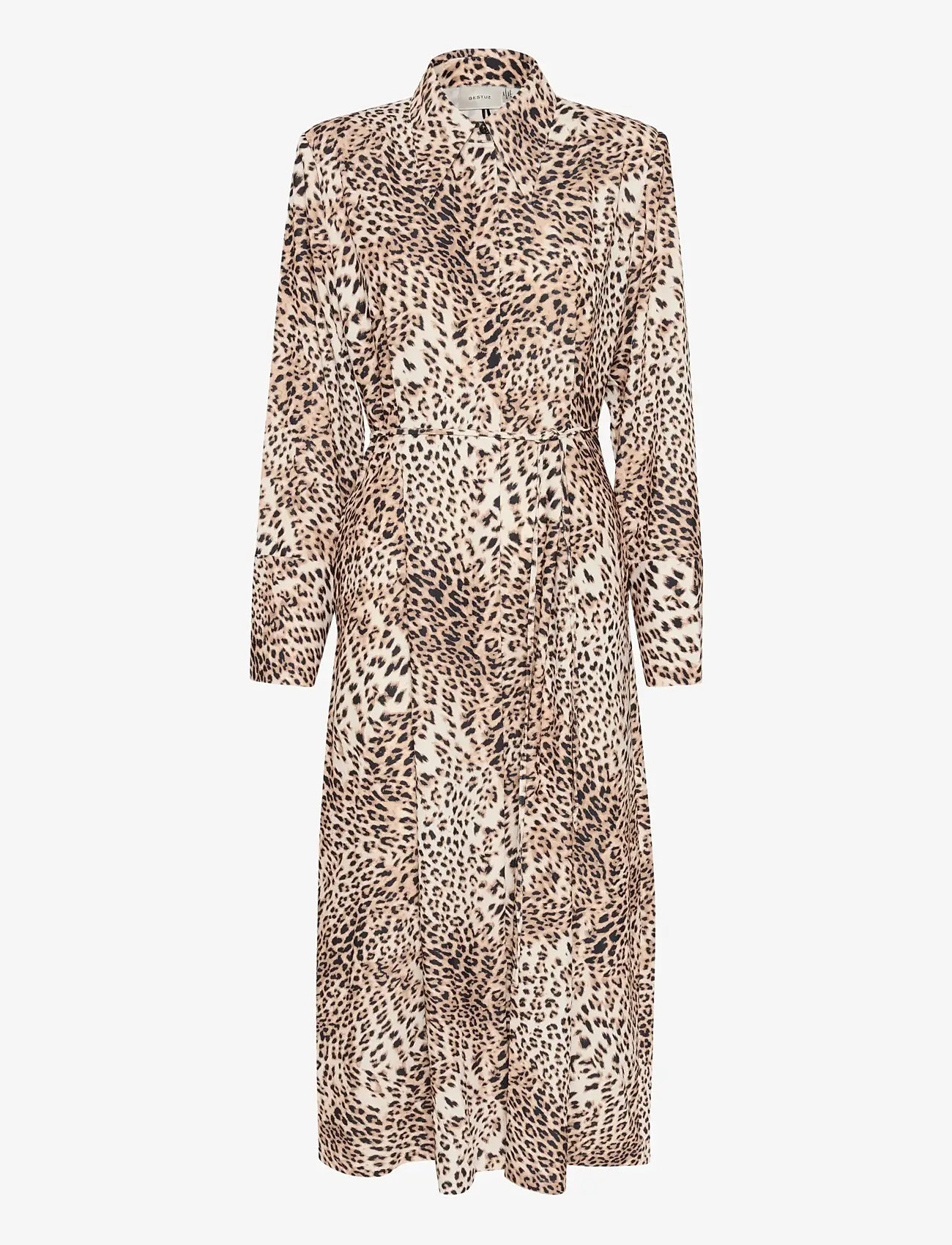 Gestuz - GZmareen P LS dress - hemdkleider - light leopard - 1