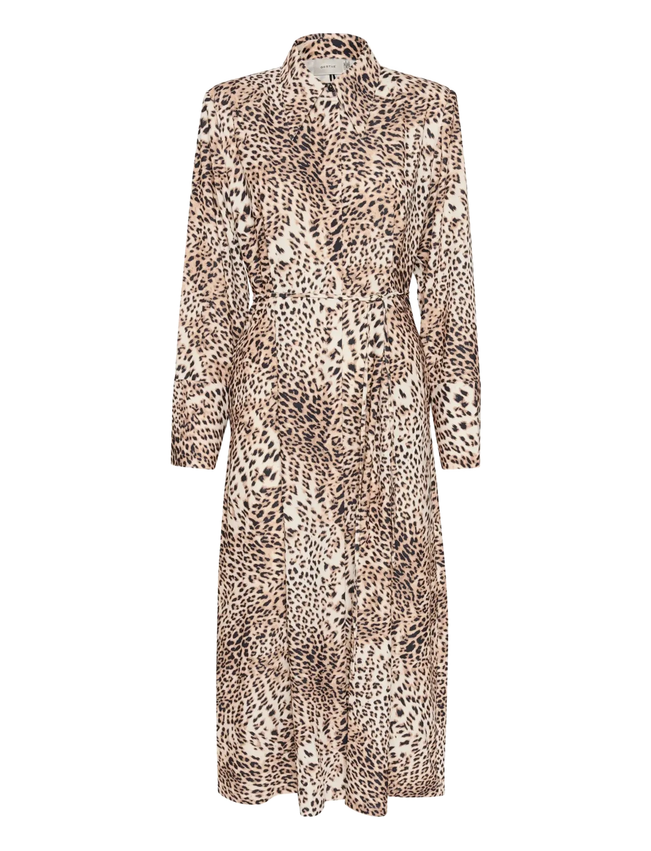 Gestuz GZmareen P LS dress - Jurken - LIGHT LEOPARD / multi