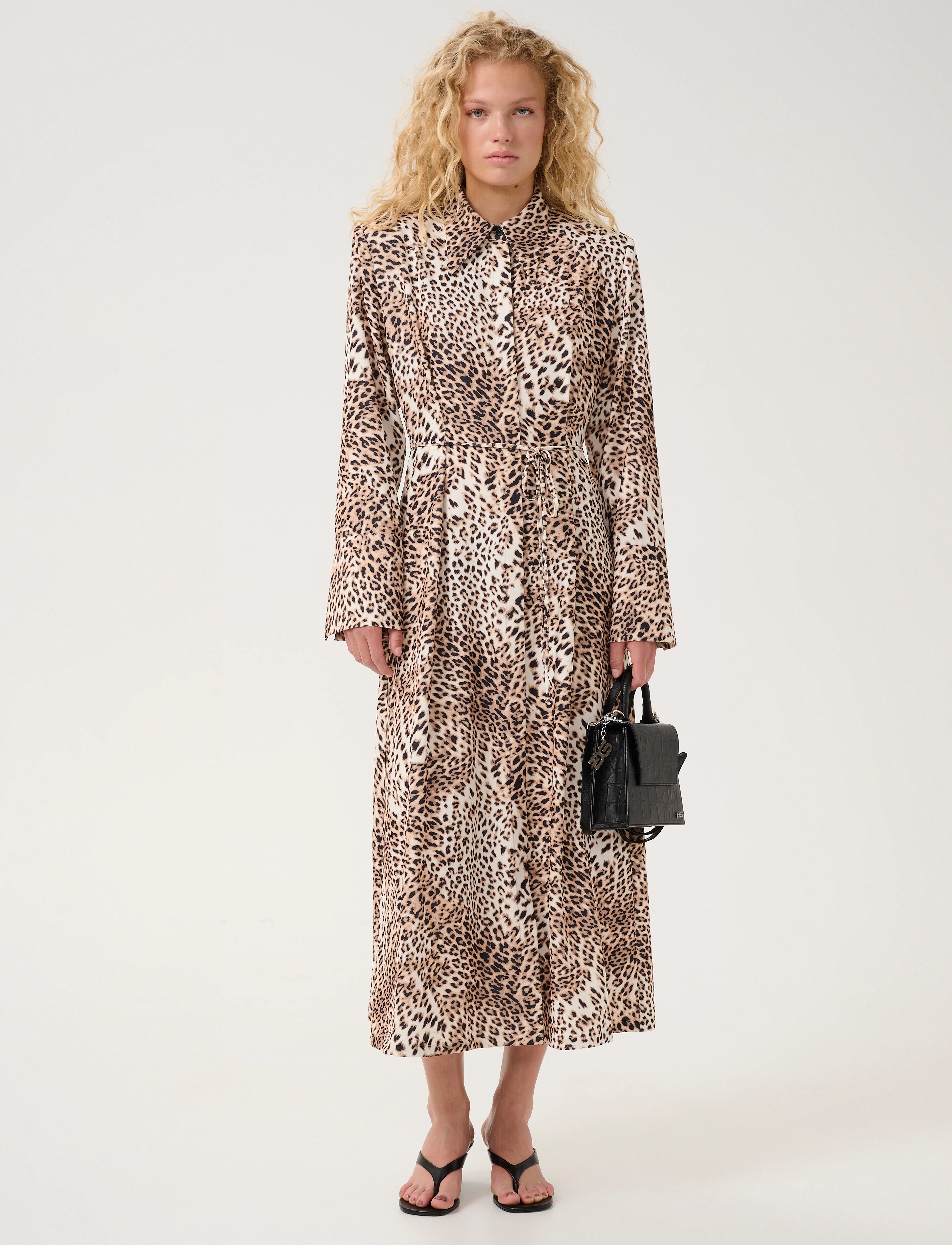 Gestuz - GZmareen P LS dress - hemdkleider - light leopard - 3