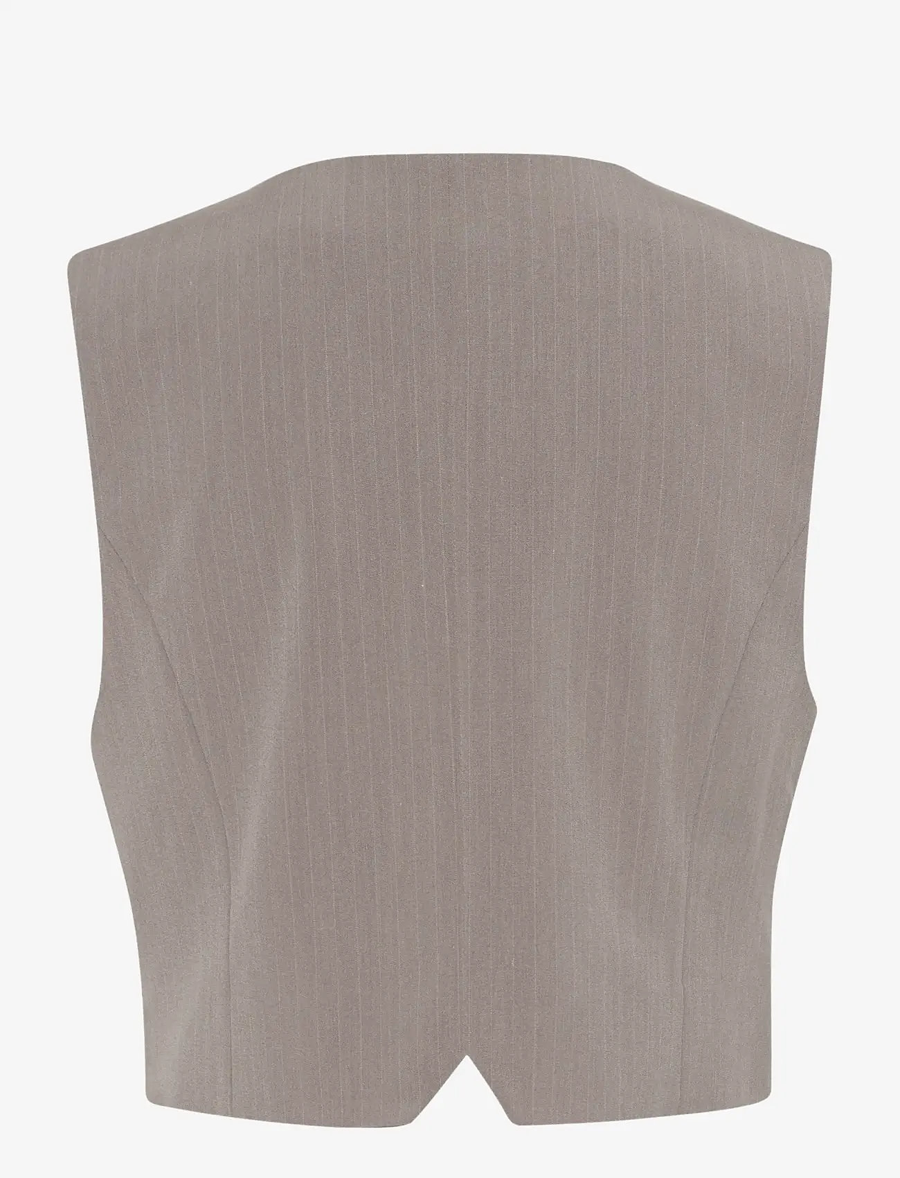 Gestuz - GZjoelle mel. pinstripe waistcoat - kostymvästar - rock ridge pinstripe - 2