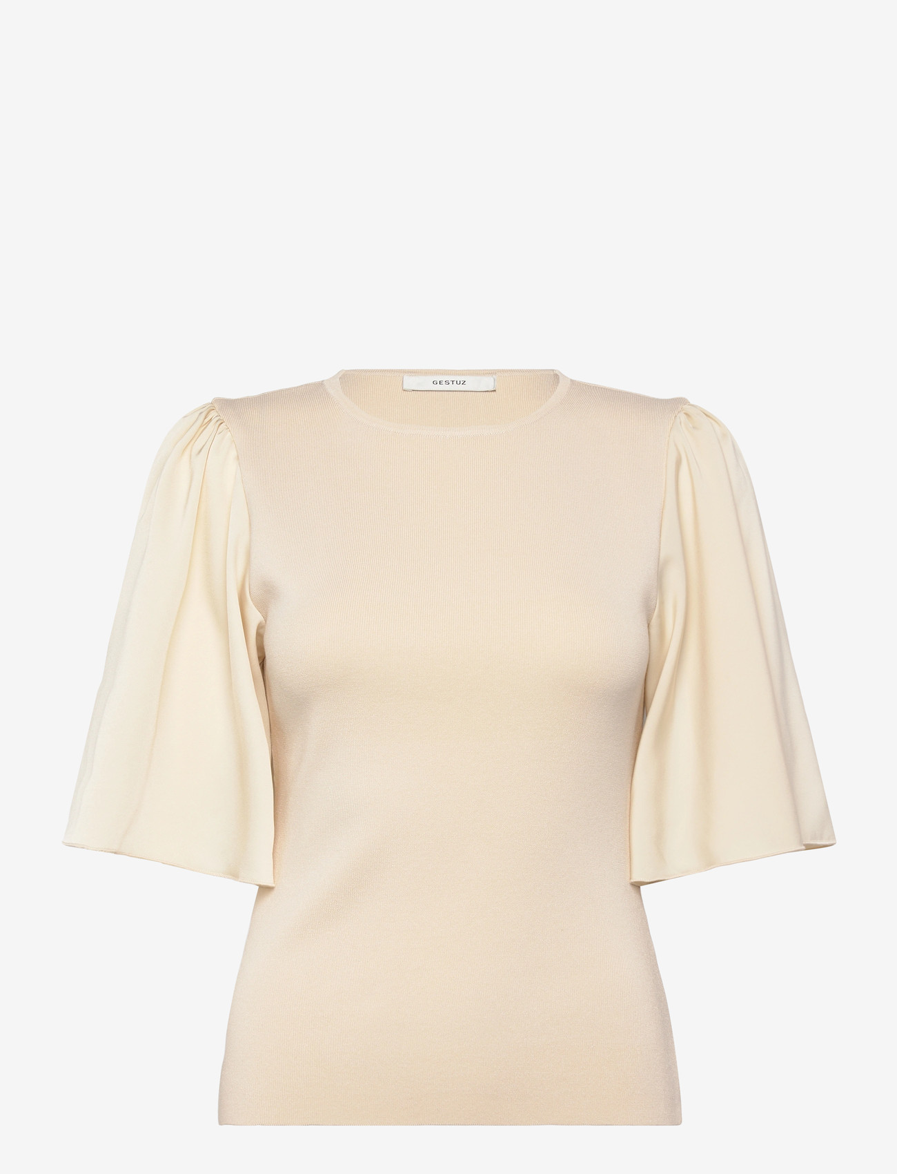 Gestuz - GZsama top - bluzki krotkim rekawem - birch - 0