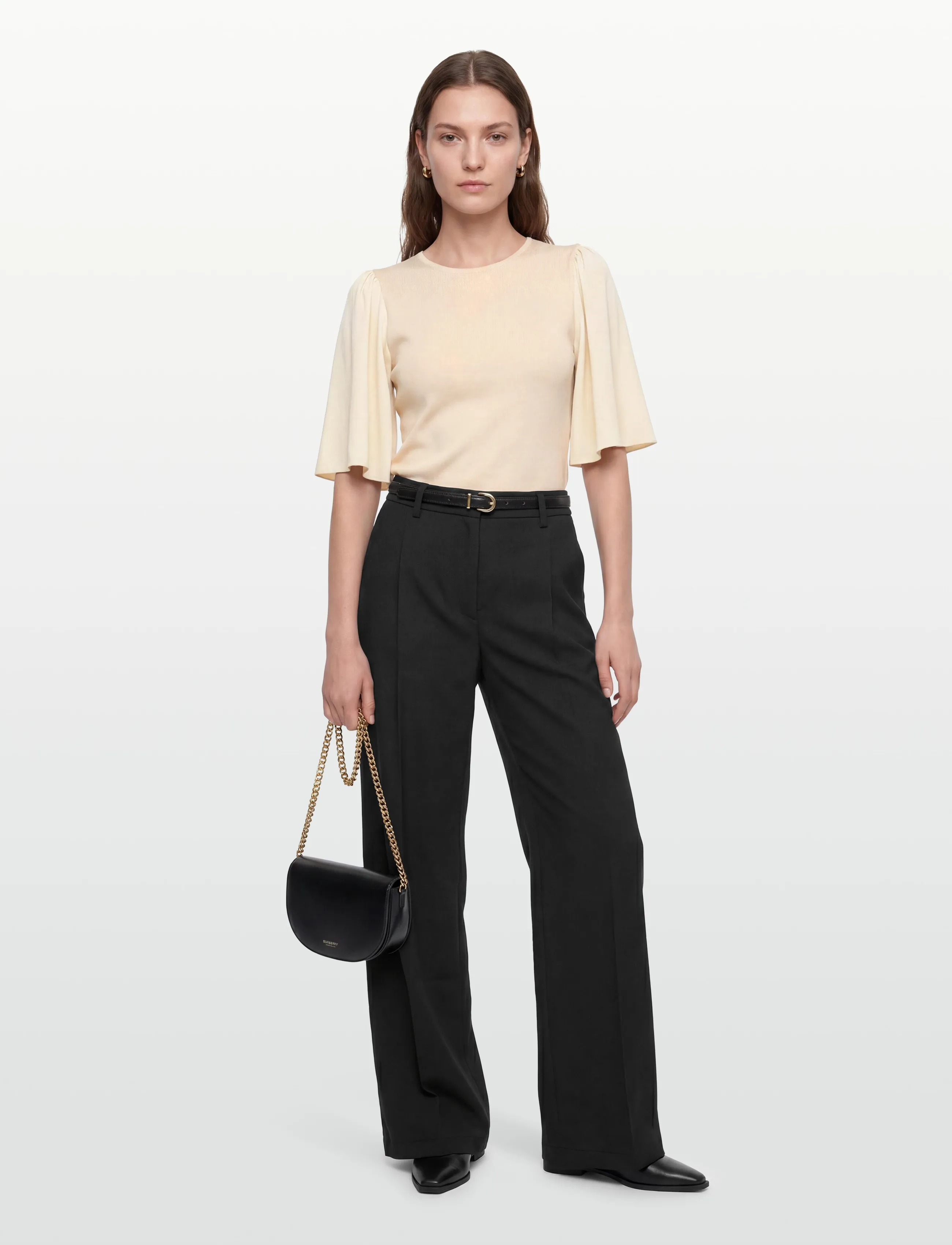 Gestuz Gzsama Top, M, Cream, Bluser > Kortærmede, Dame