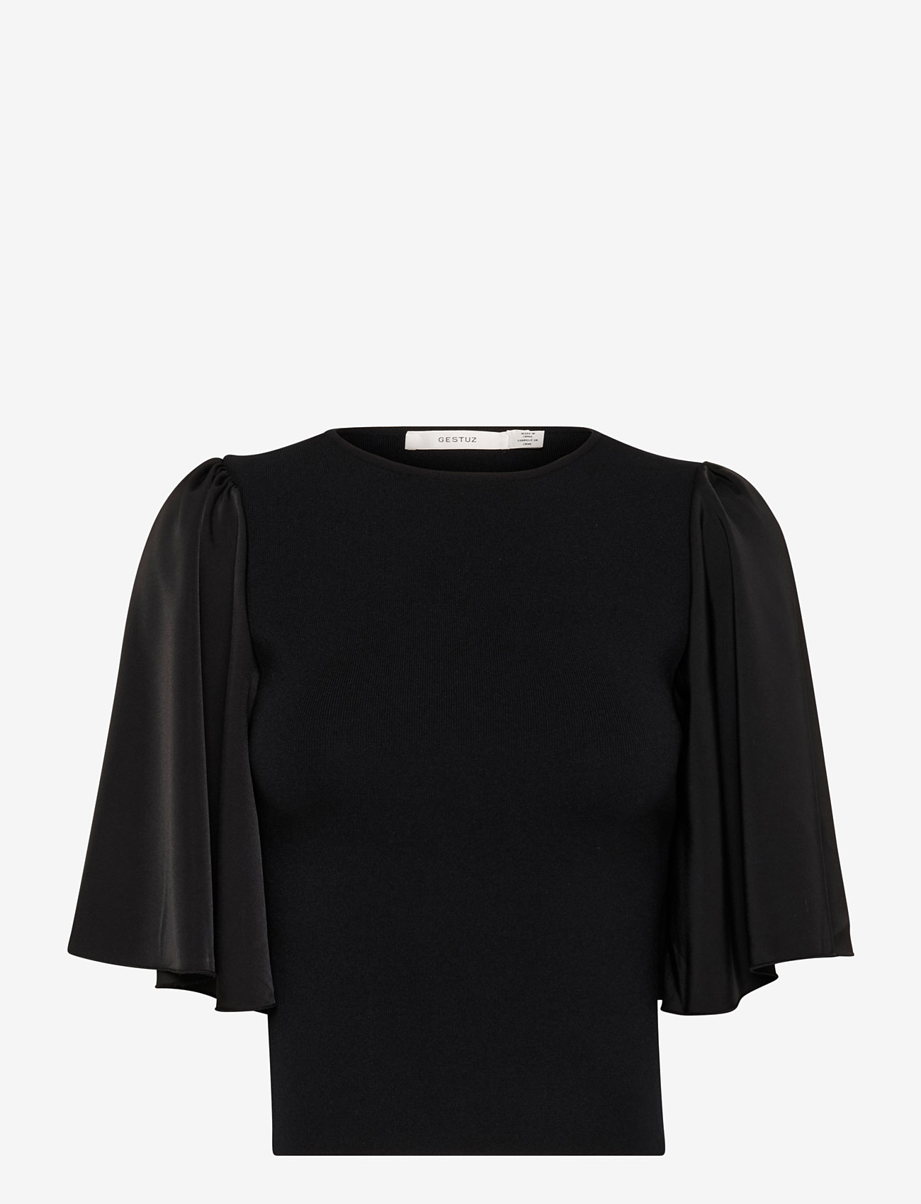 Gestuz - GZsama top - kortärmade blusar - black - 1