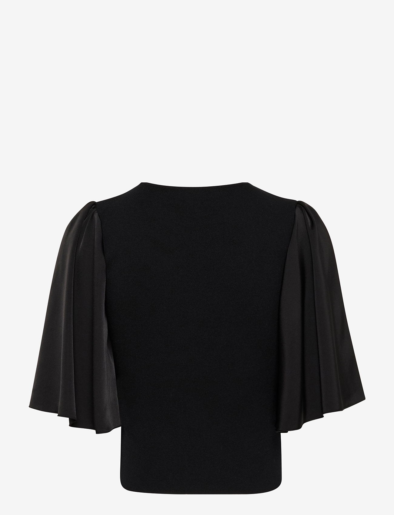 Gestuz - GZsama top - kortärmade blusar - black - 2