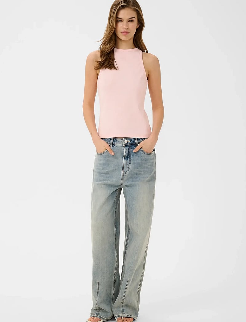 Gestuz - GZdrew logo tank 2.0 - Ärmellose tops - ballet slipper - 3