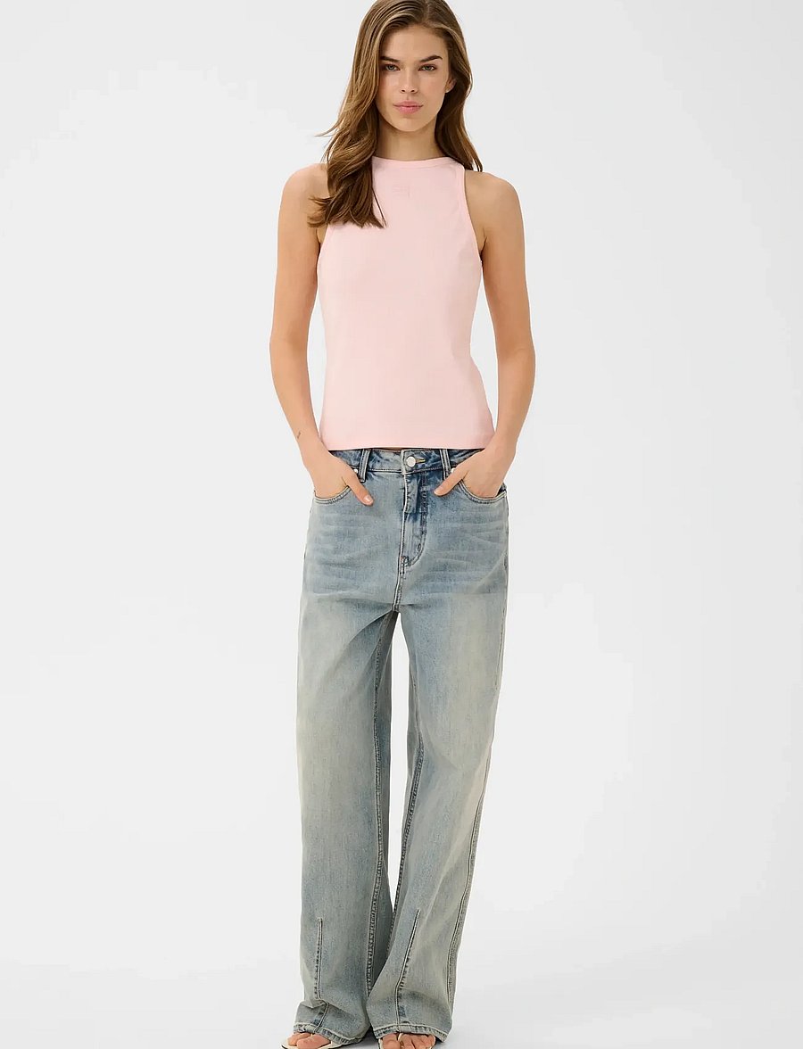 Gestuz - GZdrew logo tank 2.0 - Ärmellose tops - ballet slipper - 3