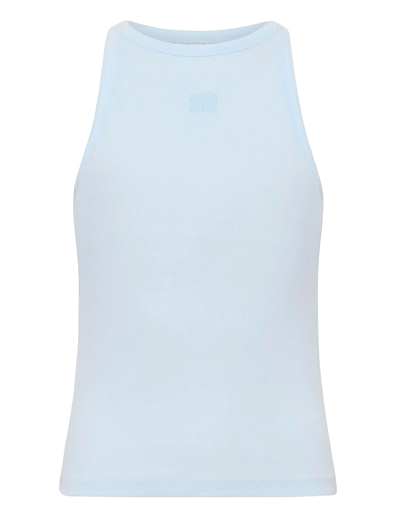 Gestuz - GZdrew logo tank 2.0 - Ärmellose tops - blue finch - 1