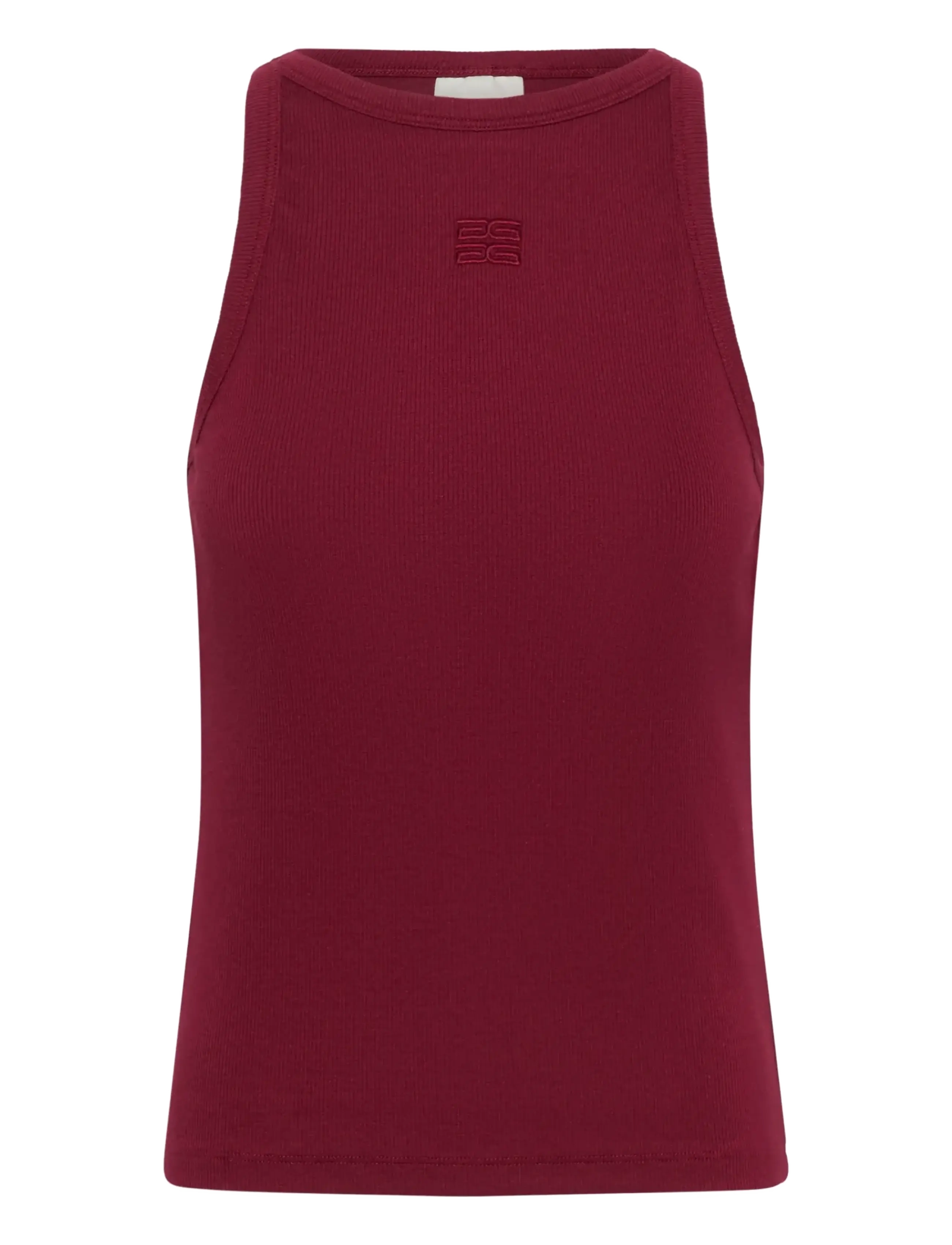 GESTUZ Gzdrew Logo Tank 2.0 Burgundy - XL - Damen