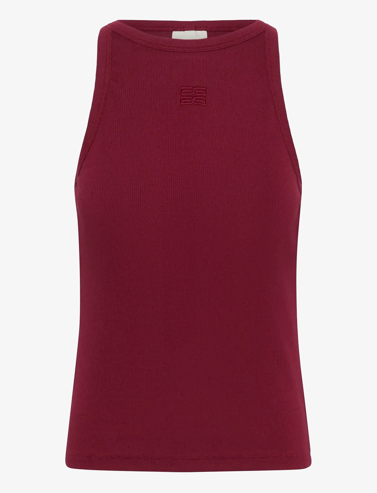 Gestuz - GZdrew logo tank 2.0 - tanktops - cabernet - 1