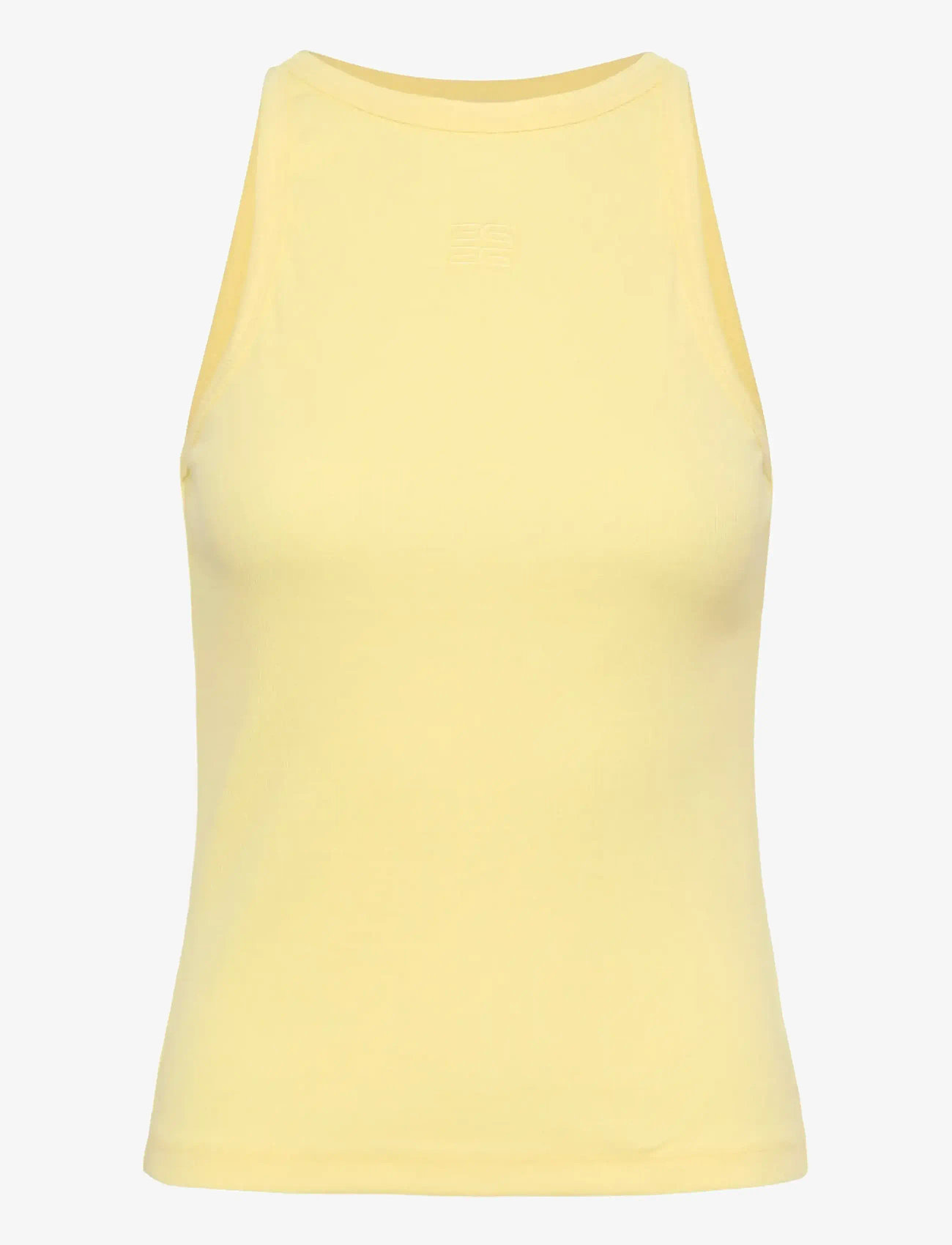 Gestuz - GZdrew logo tank 2.0 - tanktops - french vanilla - 1