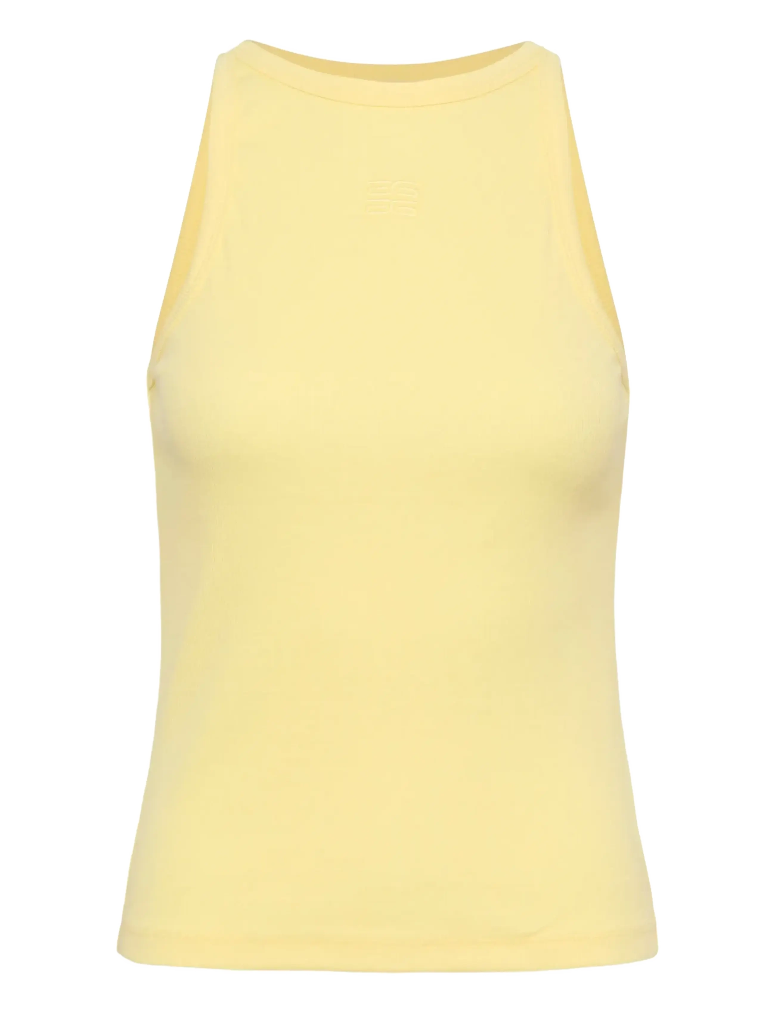 Gestuz GZdrew logo tank 2.0 - T-Shirts & Tops - FRENCH VANILLA / yellow