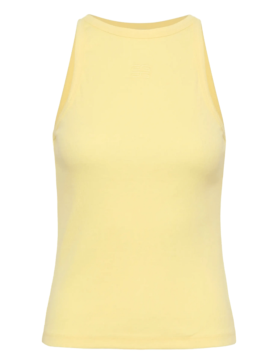 Gestuz - GZdrew logo tank 2.0 - Ärmellose tops - french vanilla - 1